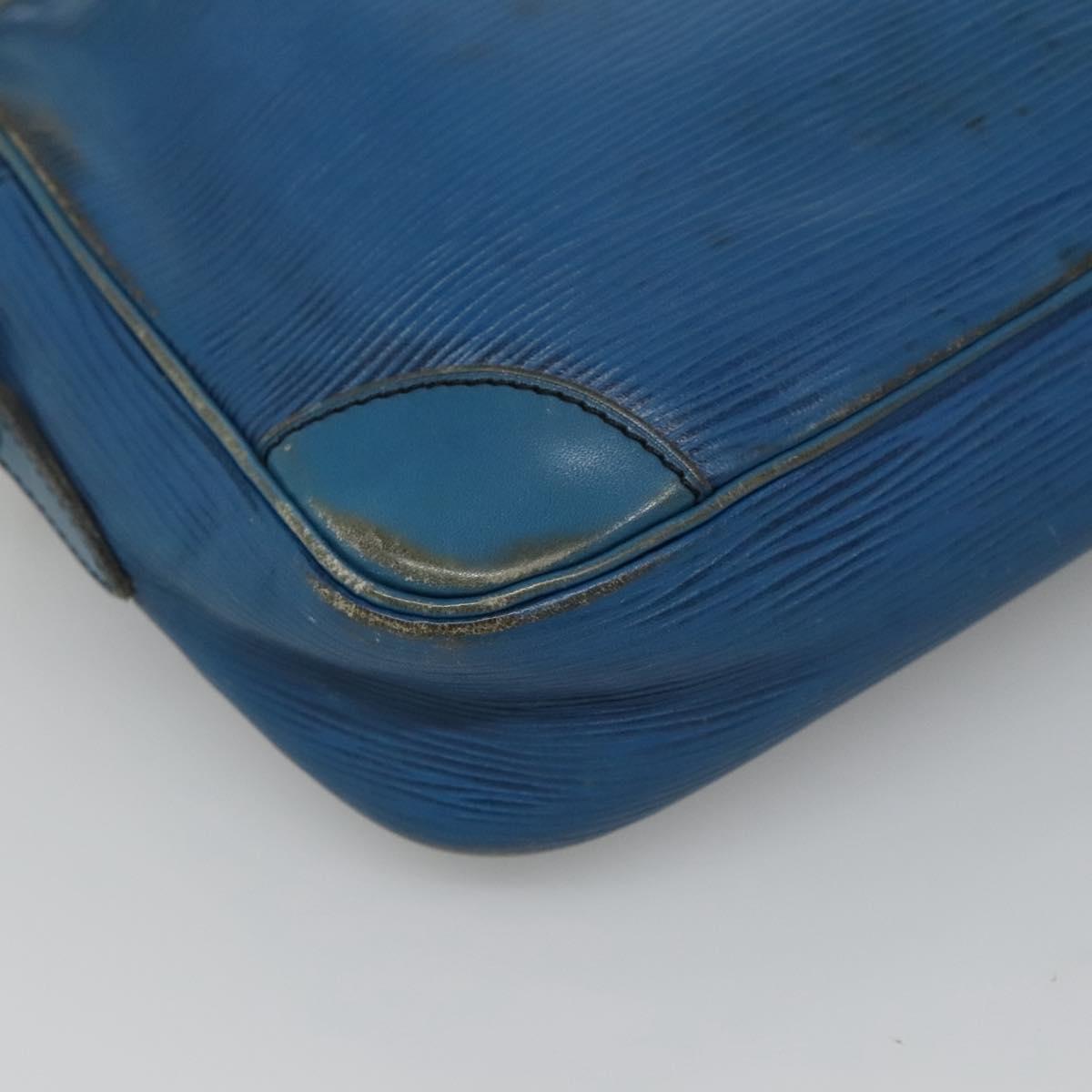 LOUIS VUITTON Epi Trocadero 23 Shoulder Bag Blue M52305 LV Auth EC236