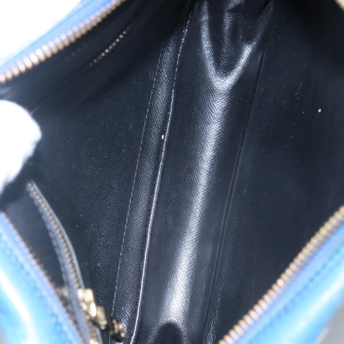 LOUIS VUITTON Epi Trocadero 23 Shoulder Bag Blue M52305 LV Auth EC236