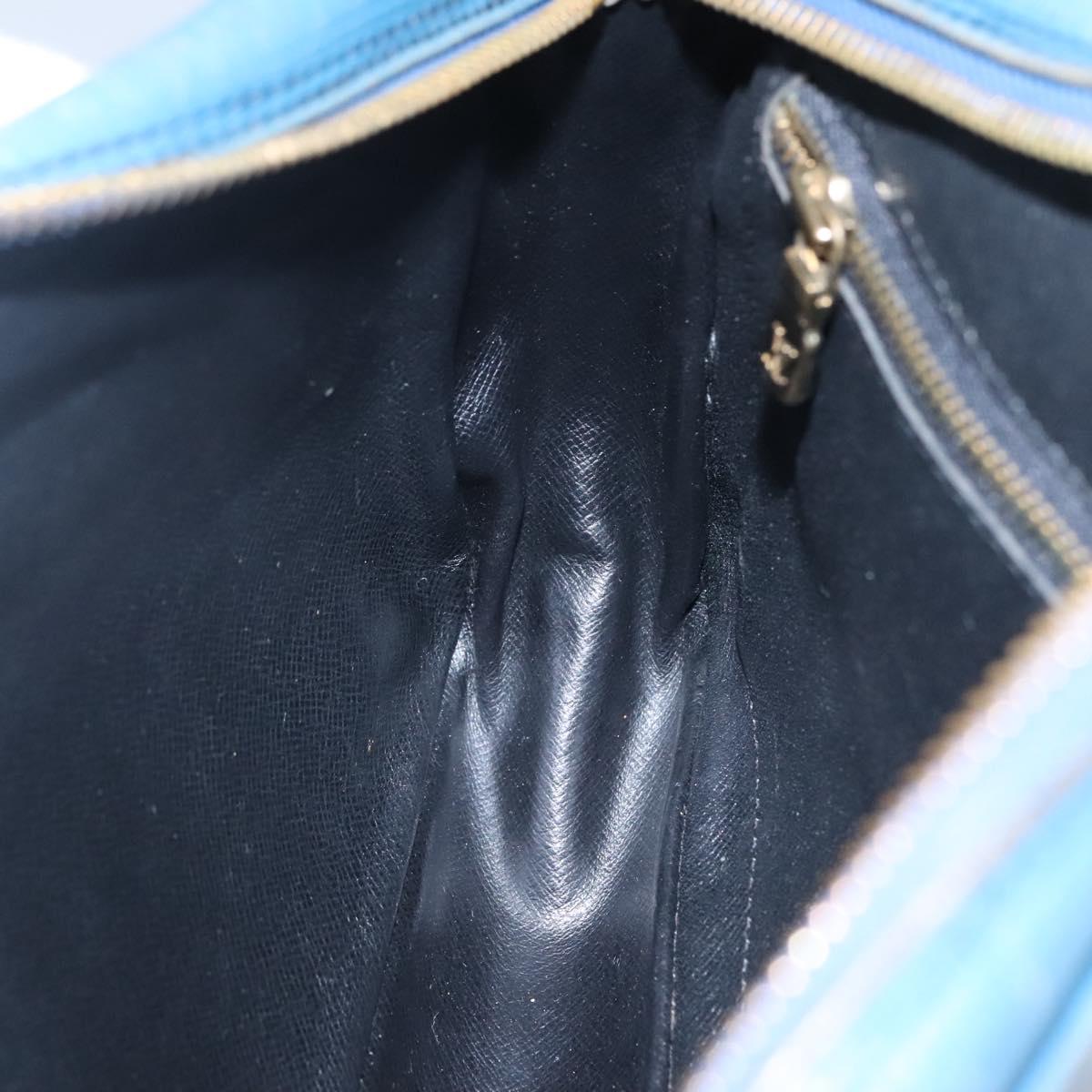 LOUIS VUITTON Epi Trocadero 23 Shoulder Bag Blue M52305 LV Auth EC236