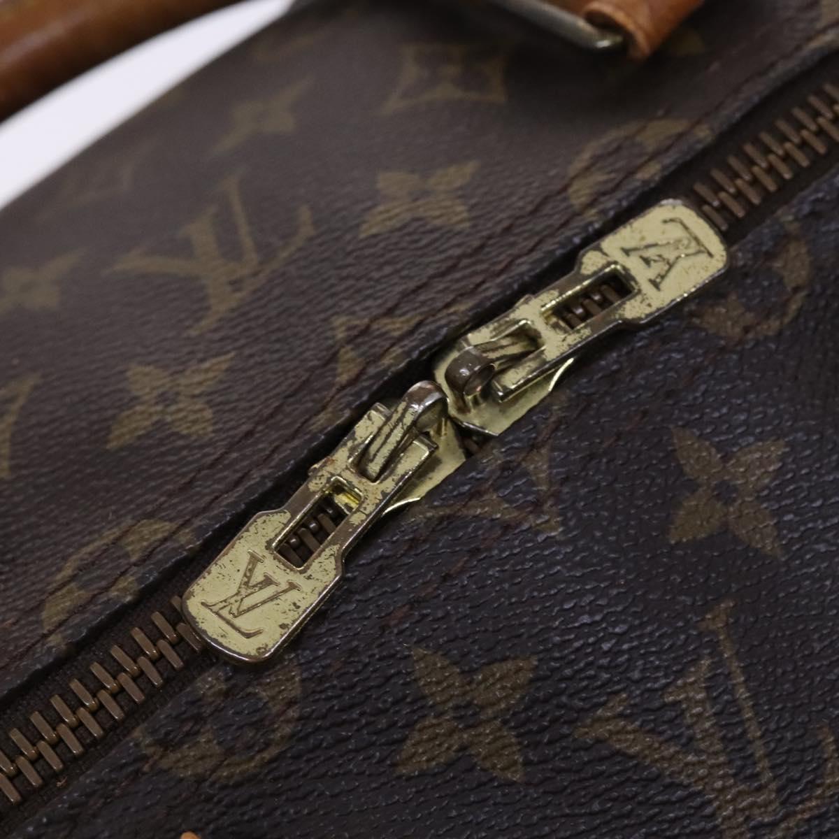 LOUIS VUITTON Monogram Keepall 55 Boston Bag M41424 LV Auth EC242