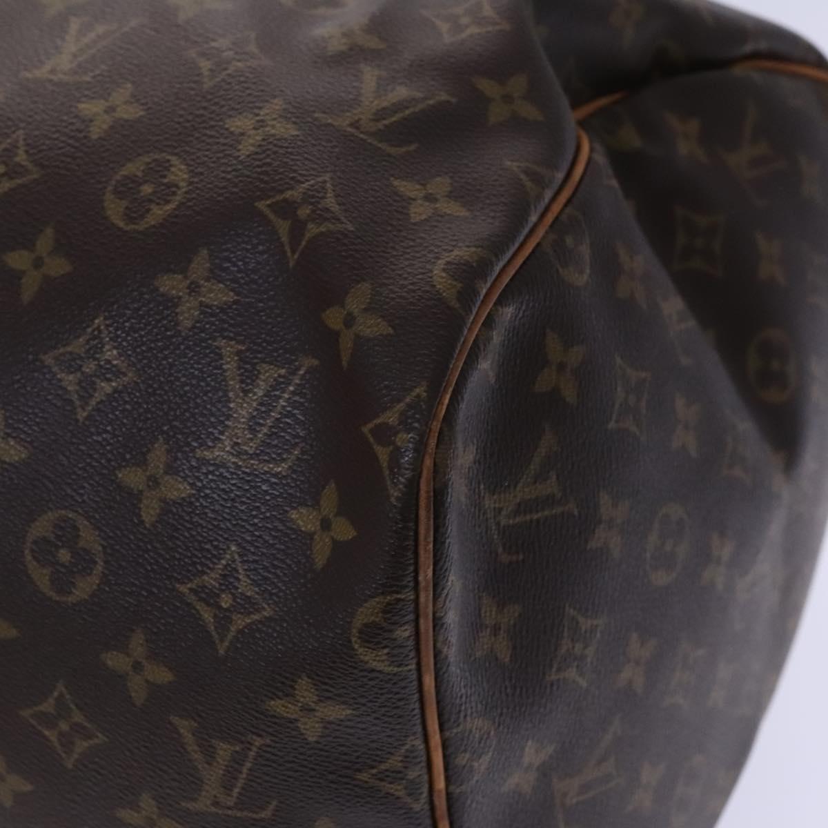 LOUIS VUITTON Monogram Keepall 55 Boston Bag M41424 LV Auth EC256