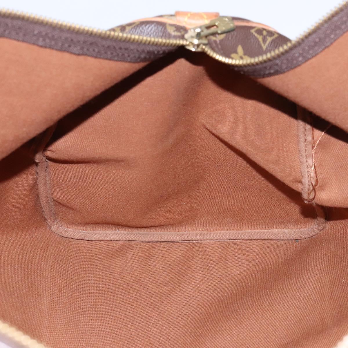 LOUIS VUITTON Monogram Keepall 55 Boston Bag M41424 LV Auth EC256