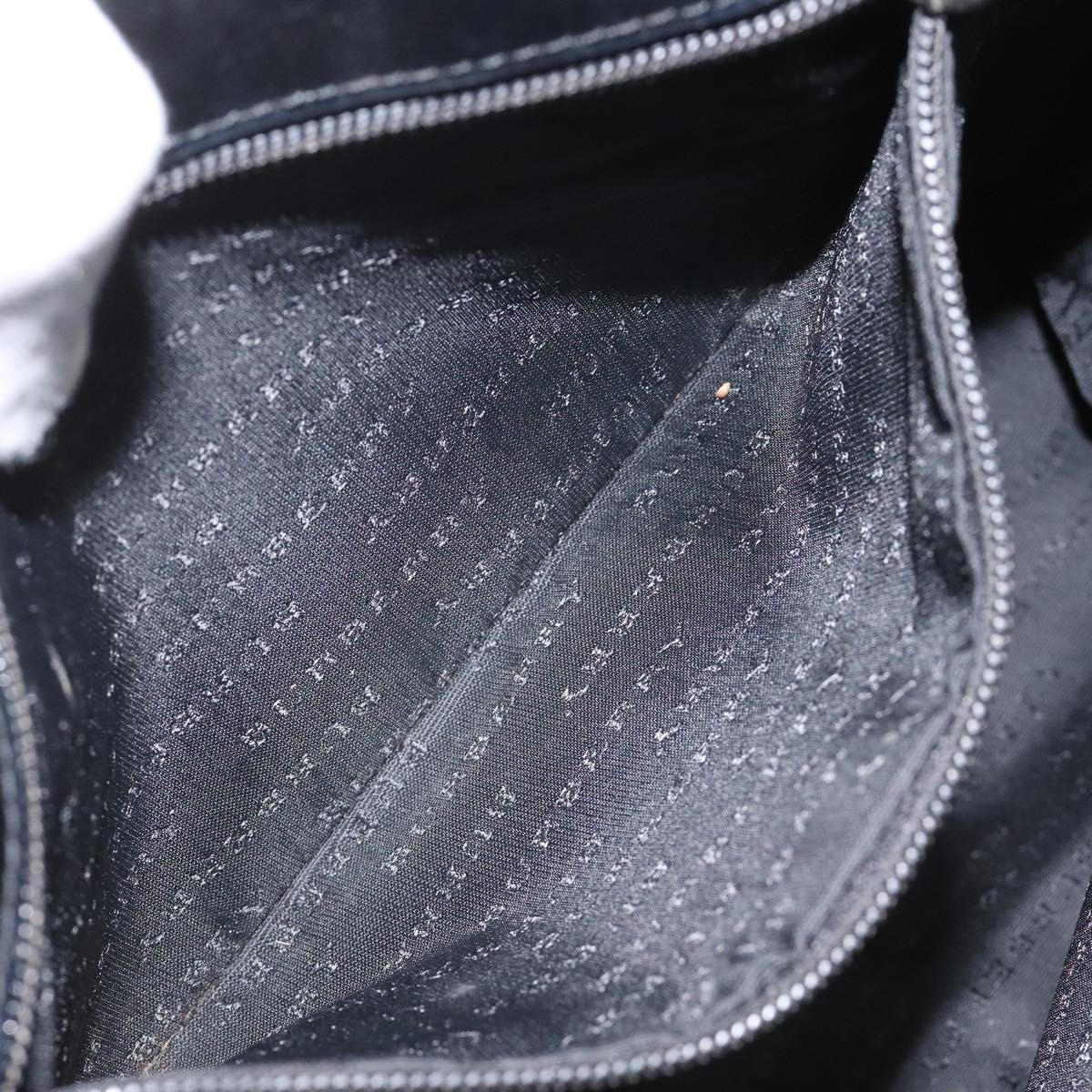 BURBERRY Nova Check Hand Bag PVC Beige Auth EC273