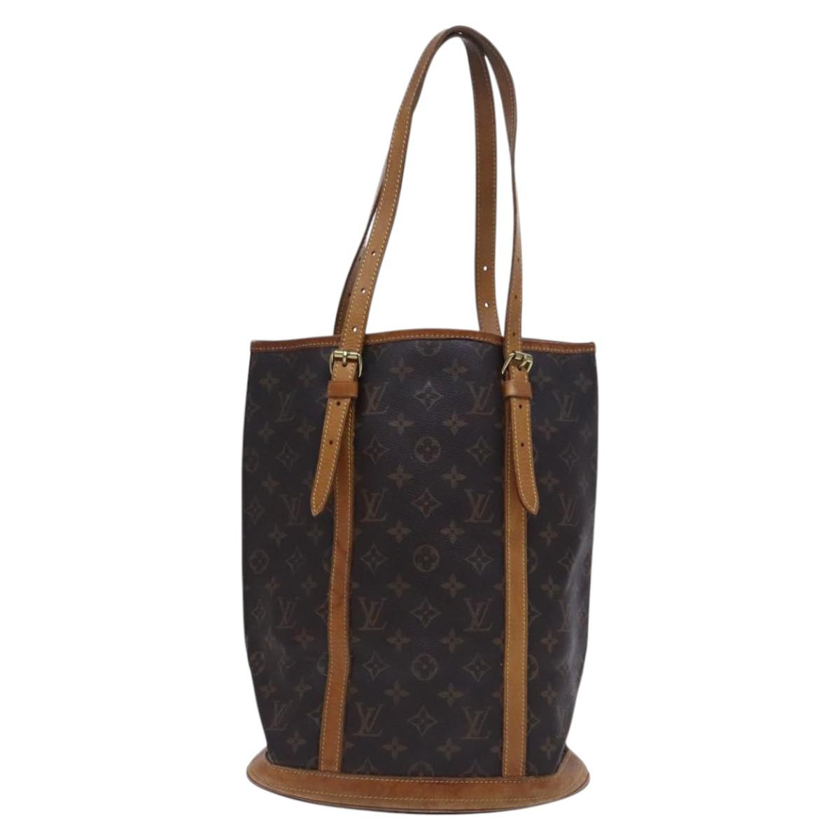 LOUIS VUITTON Monogram Bucket GM Shoulder Bag M42236 LV Auth EC345