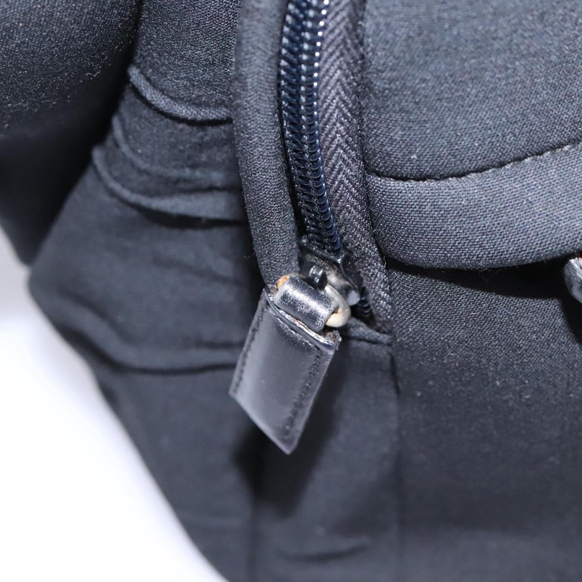 PRADA Shoulder Bag Nylon Black Auth EC354