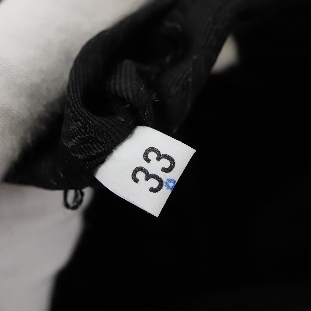 PRADA Shoulder Bag Nylon Black Auth EC354