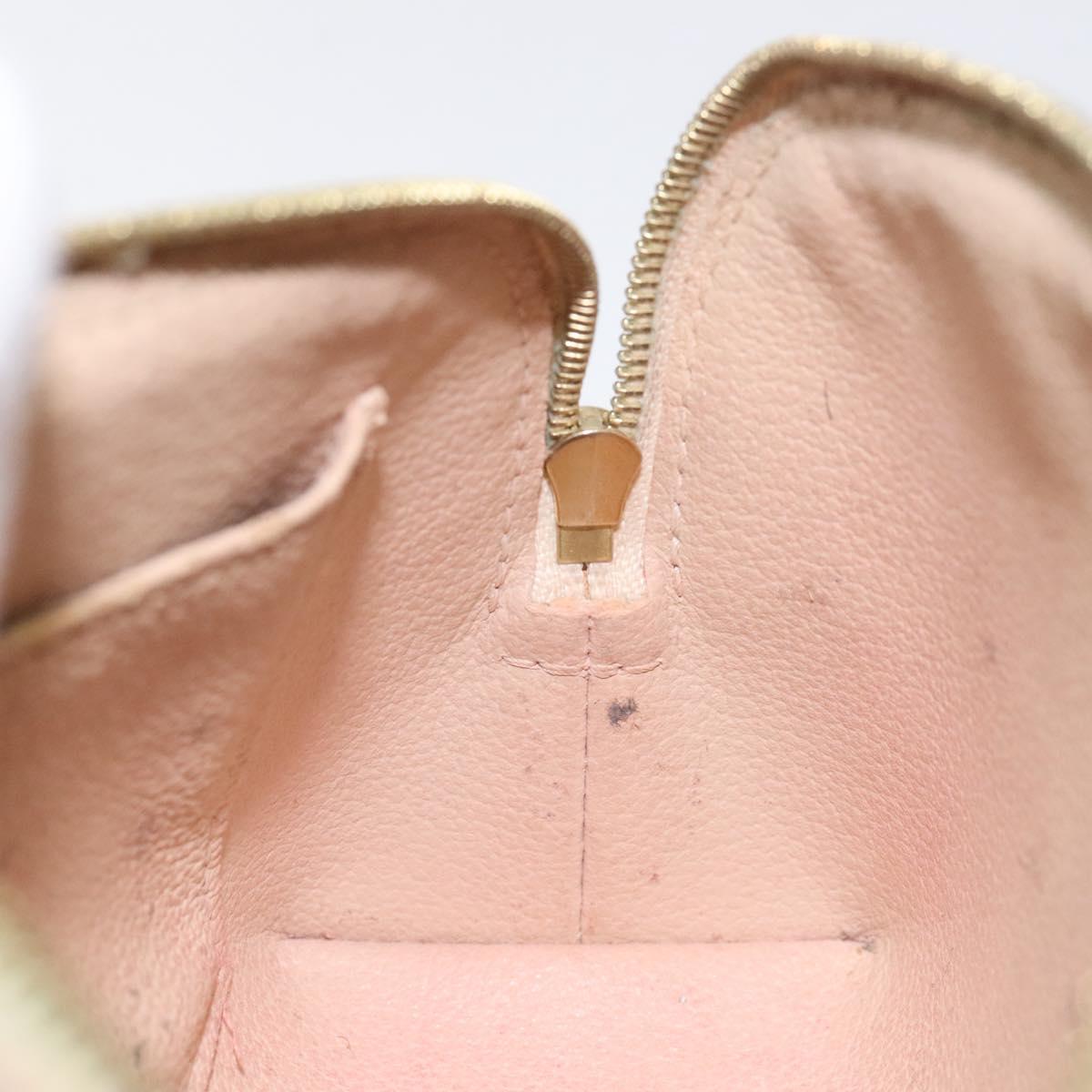 LOUIS VUITTON Damier Azur Pochette Cosmetic PM Pouch N60024 LV Auth EC362