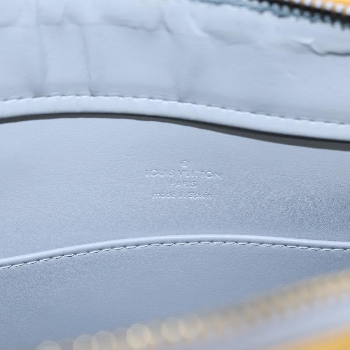 LOUIS VUITTON Monogram Vernis Columbus Tote Bag Gris M91028 LV Auth EC384