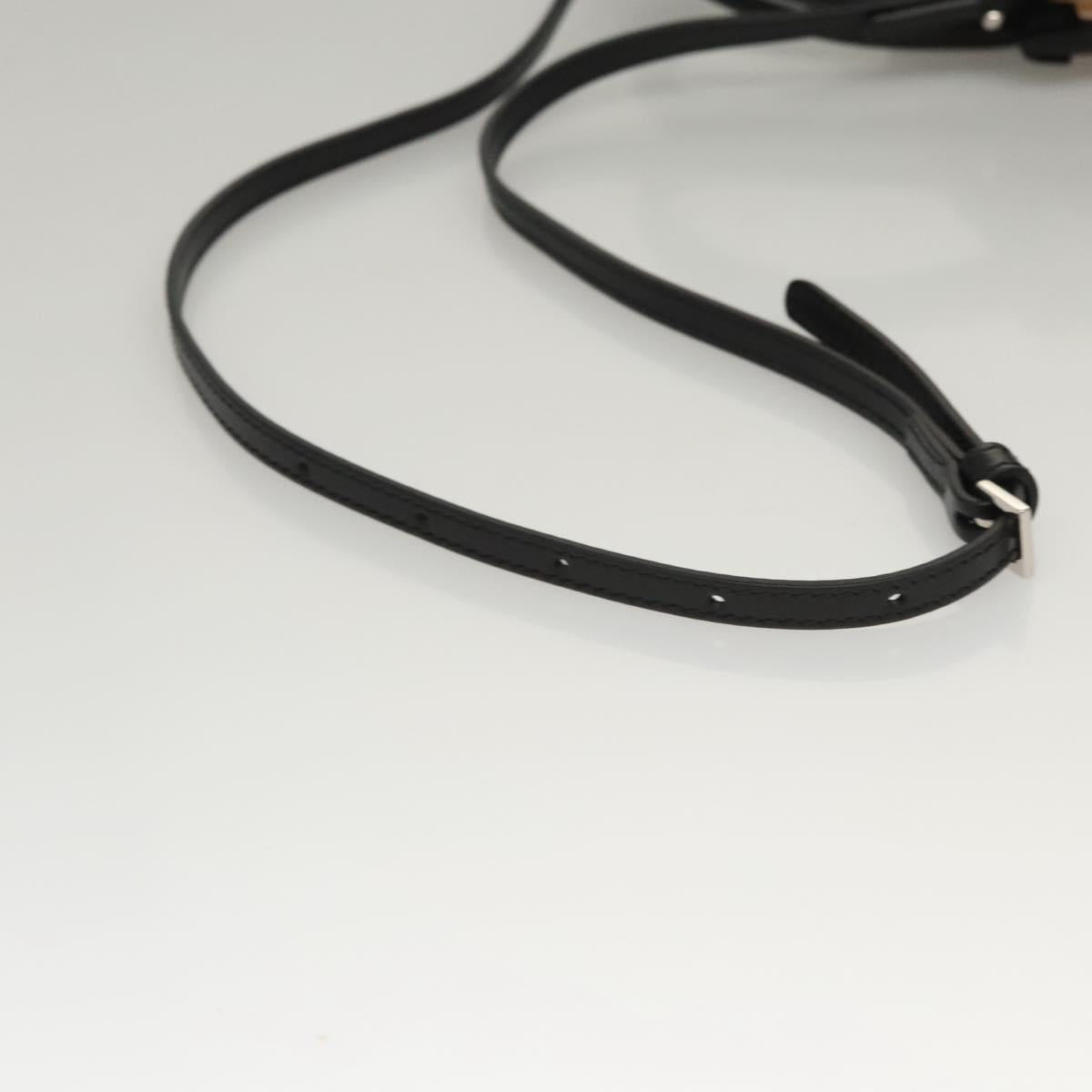 VERSACE Hand Bag Raffia 2way Beige Auth EC391A