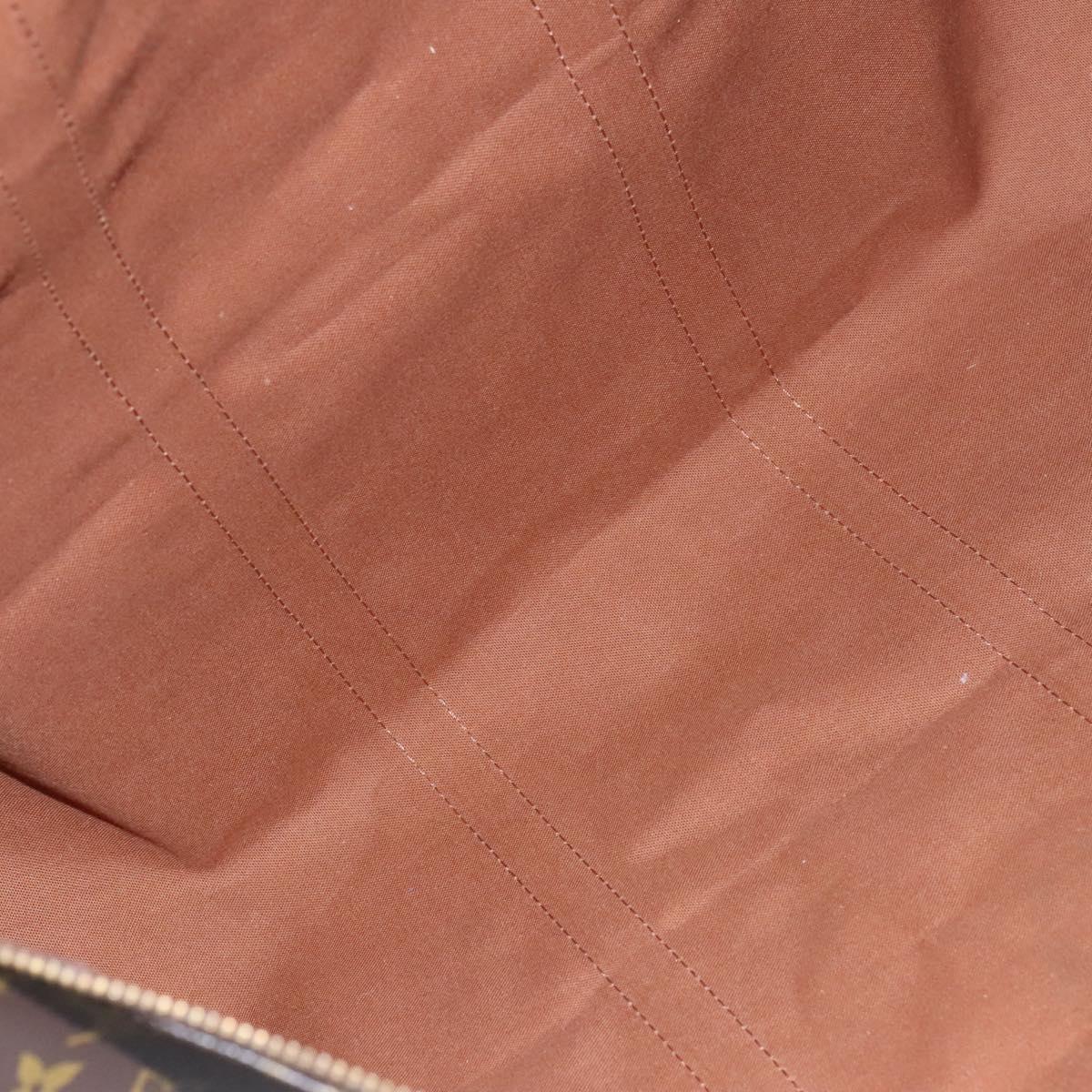 LOUIS VUITTON Monogram Keepall 60 Boston Bag M41422 LV Auth EC404