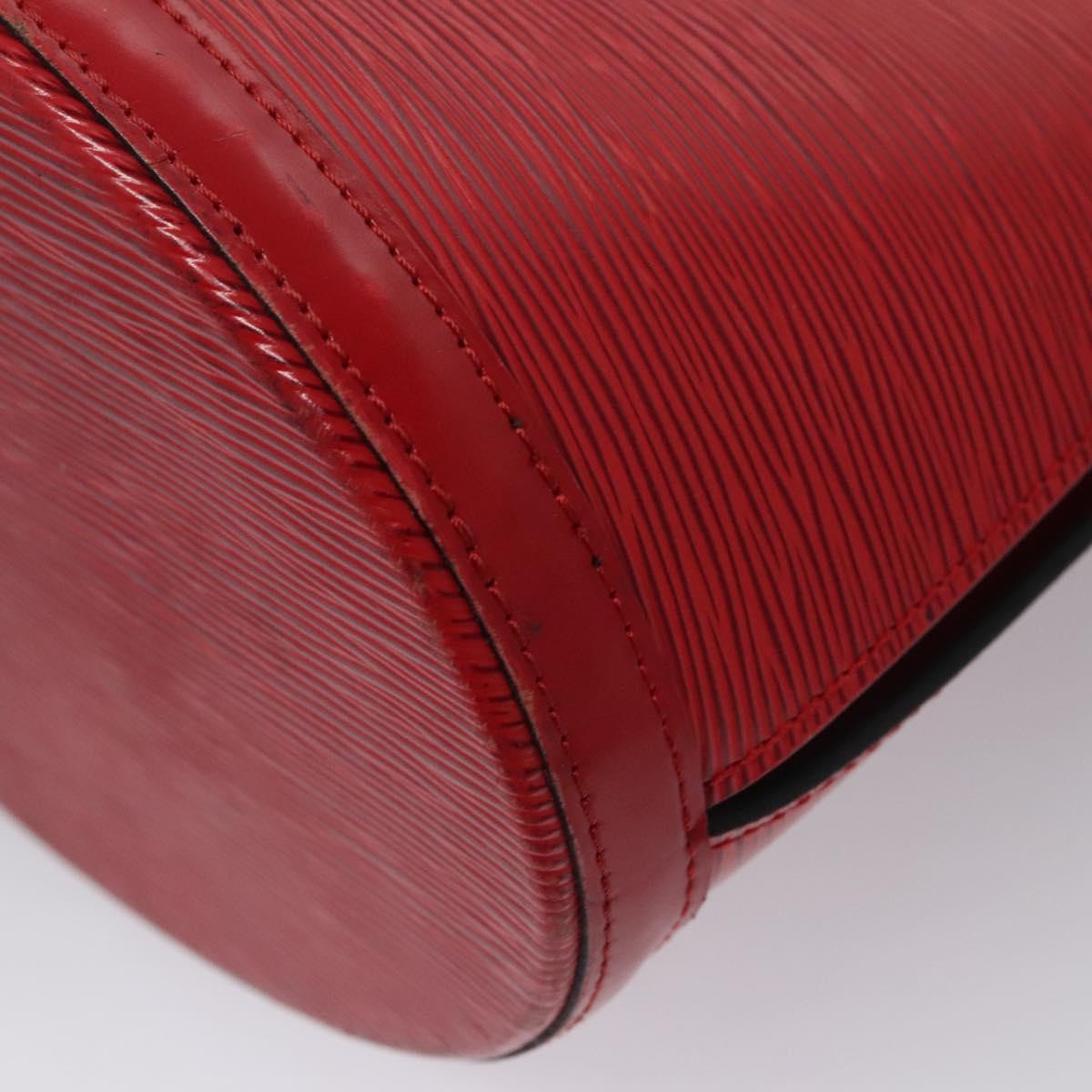 LOUIS VUITTON Epi Cluny Shoulder Bag Red M52257 LV Auth EC406