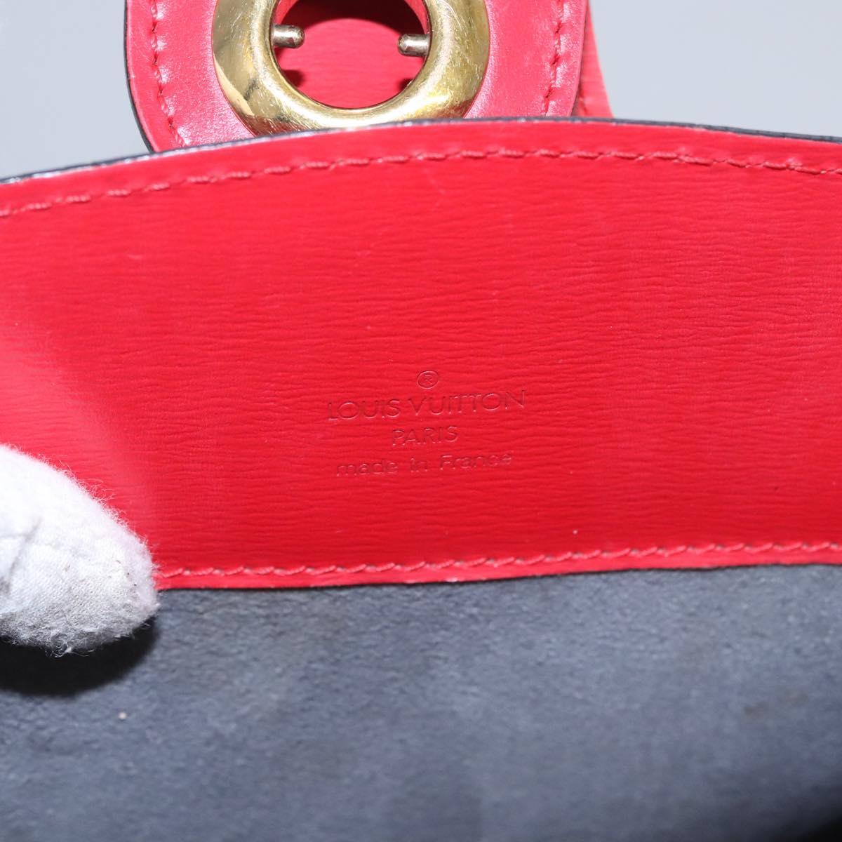 LOUIS VUITTON Epi Cluny Shoulder Bag Red M52257 LV Auth EC406