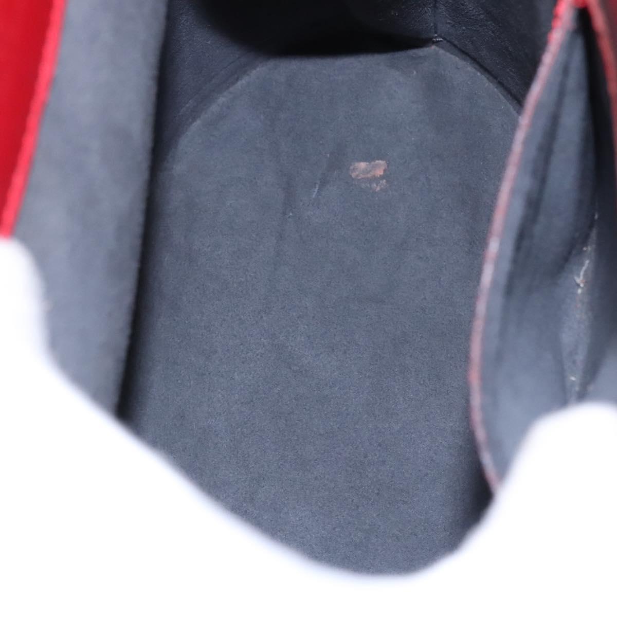 LOUIS VUITTON Epi Cluny Shoulder Bag Red M52257 LV Auth EC406