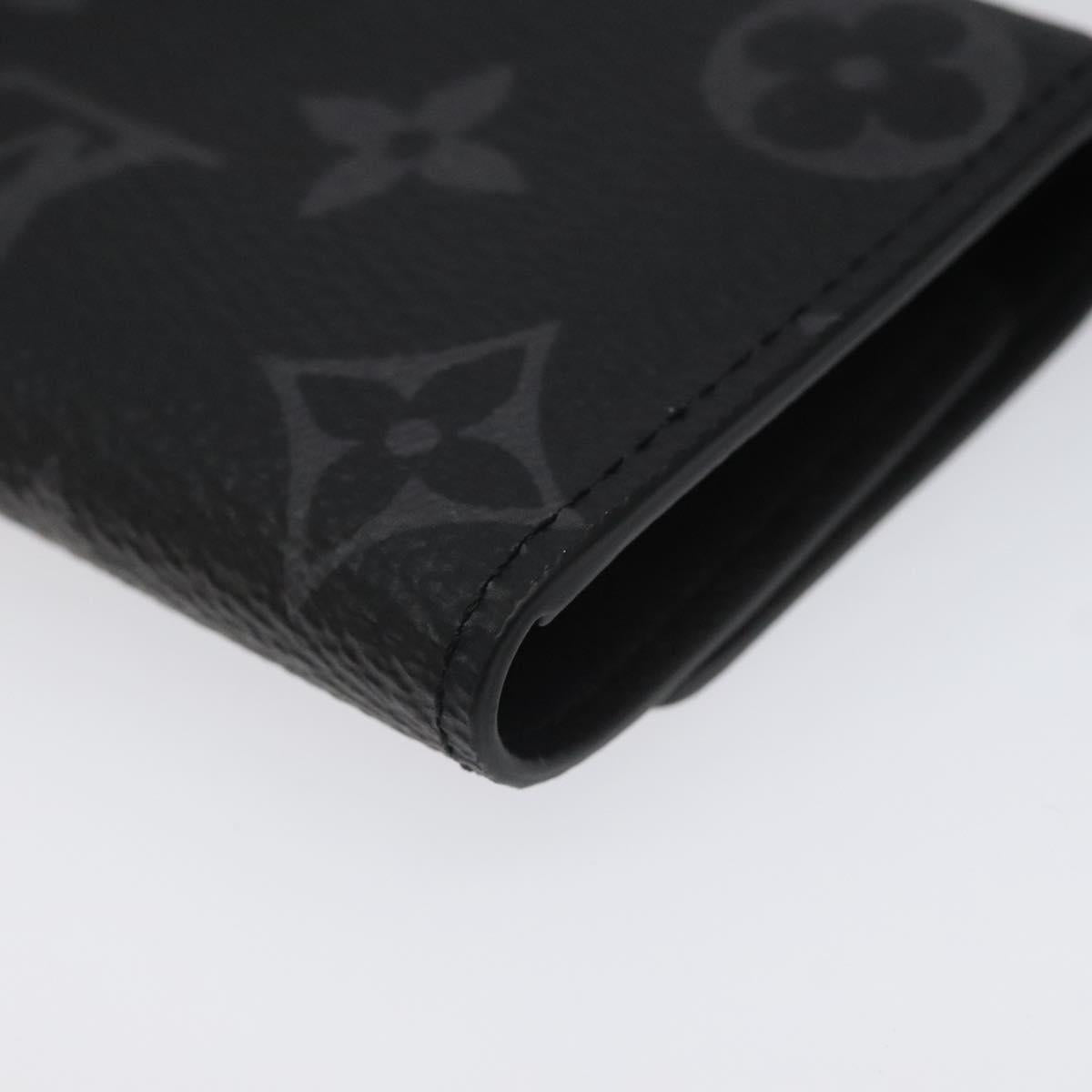 LOUIS VUITTON Monogram Eclipse Multicles6 Key Case M82603 LV Auth EC409A