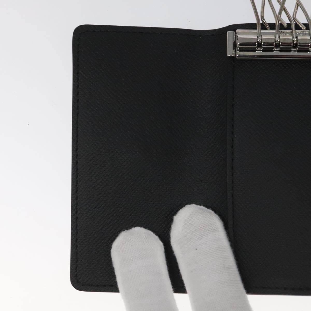 LOUIS VUITTON Monogram Eclipse Multicles6 Key Case M82603 LV Auth EC409A