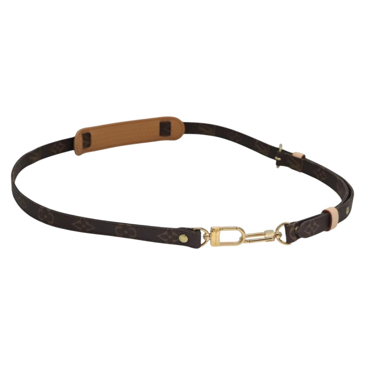 LOUIS VUITTON Monogram Adjustable Shoulder Strap 36.2""-43.3"" LV Auth EC424