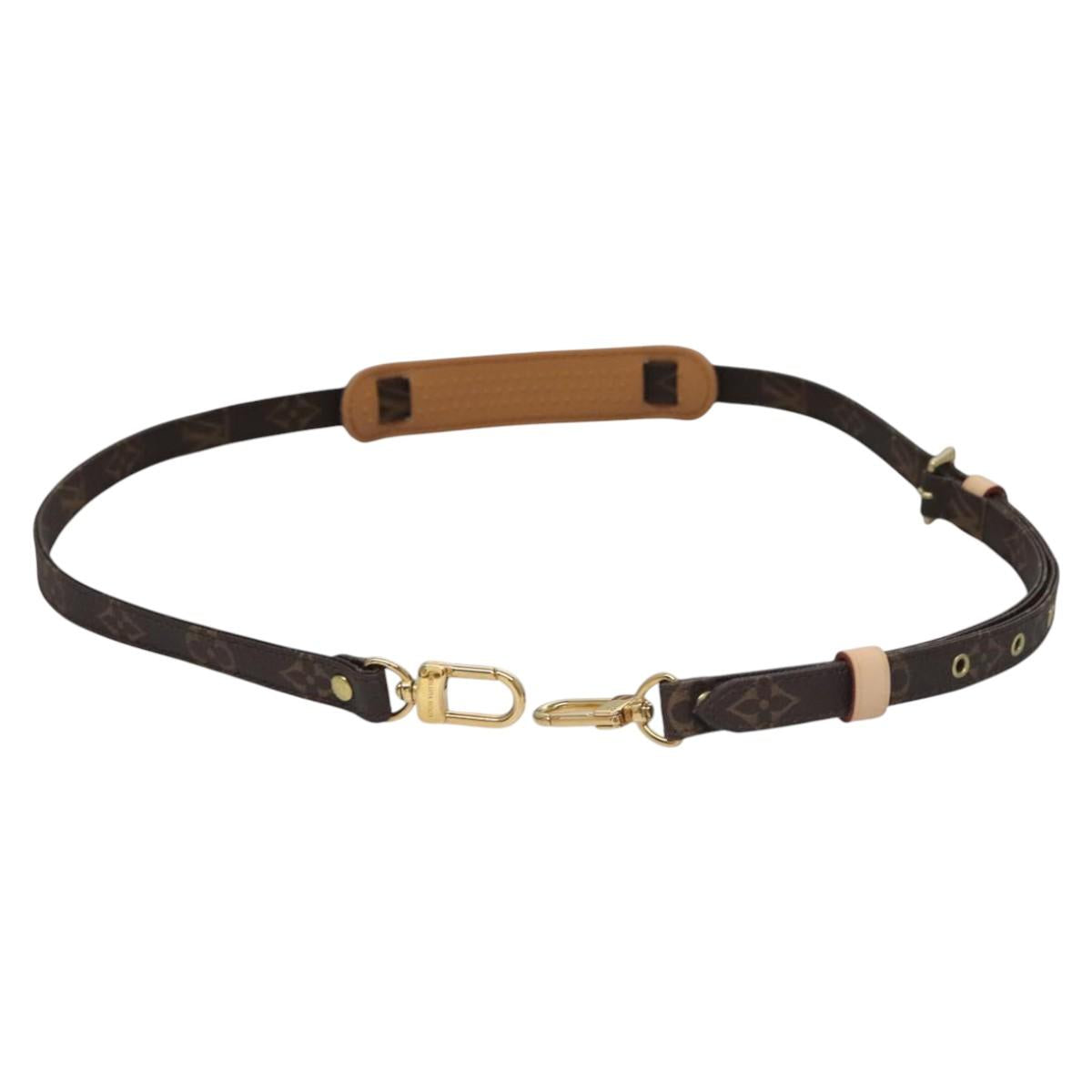 LOUIS VUITTON Monogram Adjustable Shoulder Strap 36.2""-43.3"" LV Auth EC424