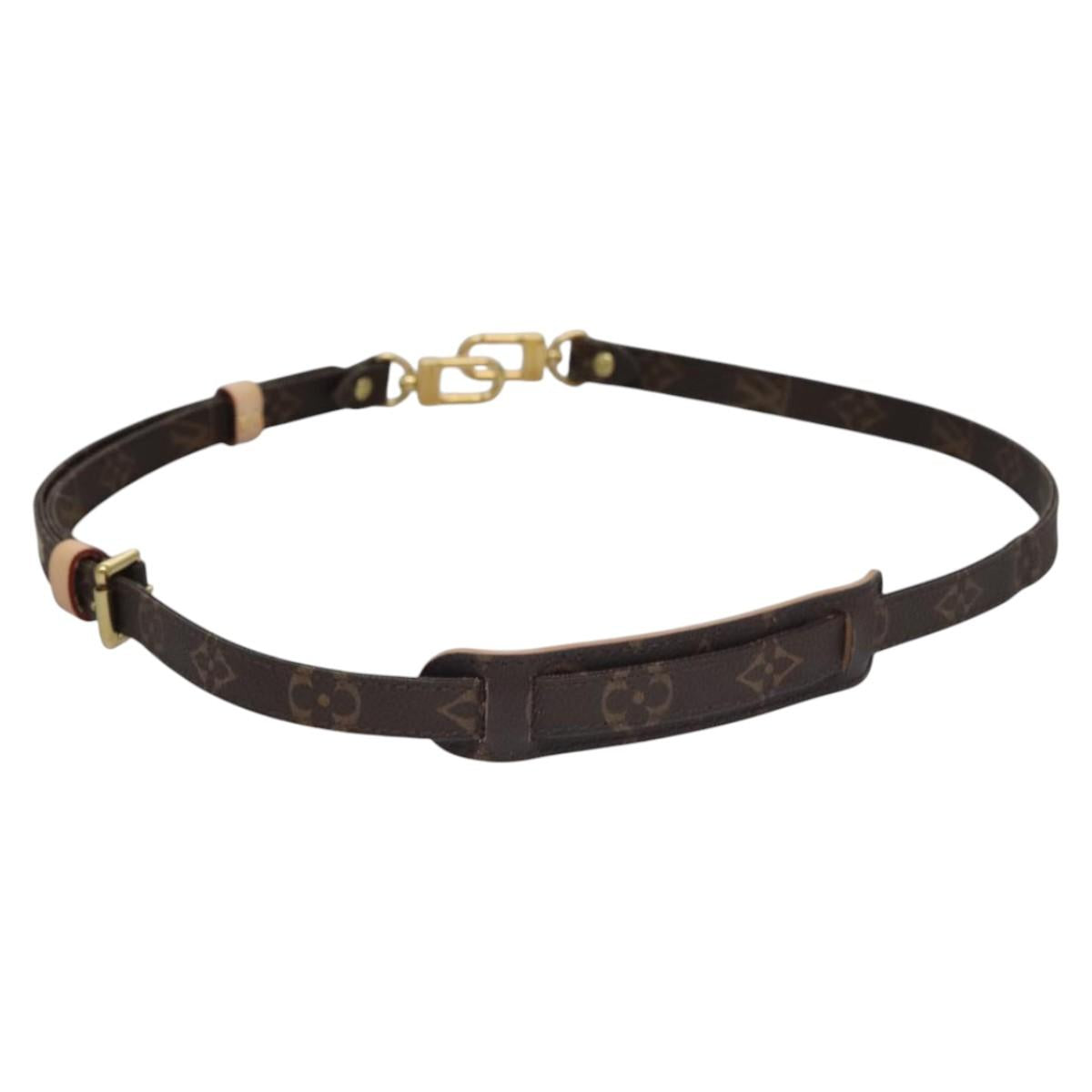 LOUIS VUITTON Monogram Adjustable Shoulder Strap 36.2""-43.3"" LV Auth EC424