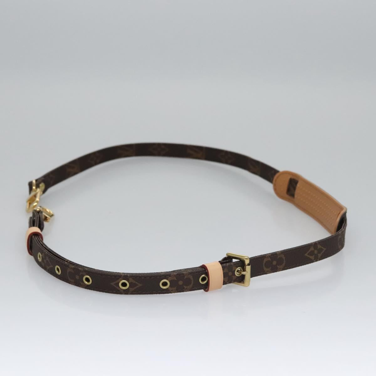 LOUIS VUITTON Monogram Adjustable Shoulder Strap 36.2""-43.3"" LV Auth EC424