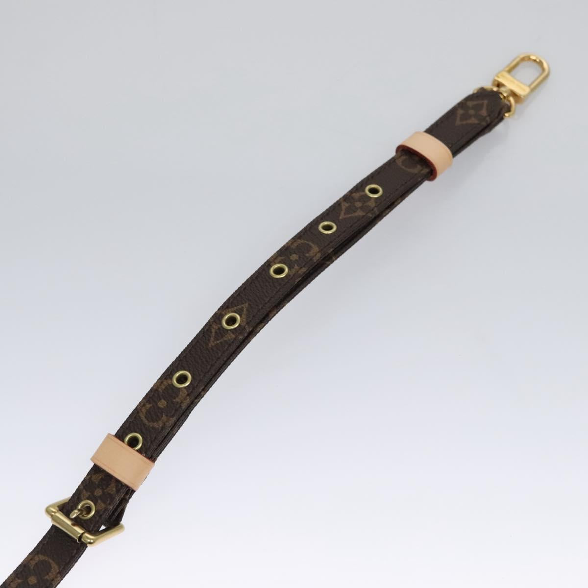 LOUIS VUITTON Monogram Adjustable Shoulder Strap 36.2""-43.3"" LV Auth EC424