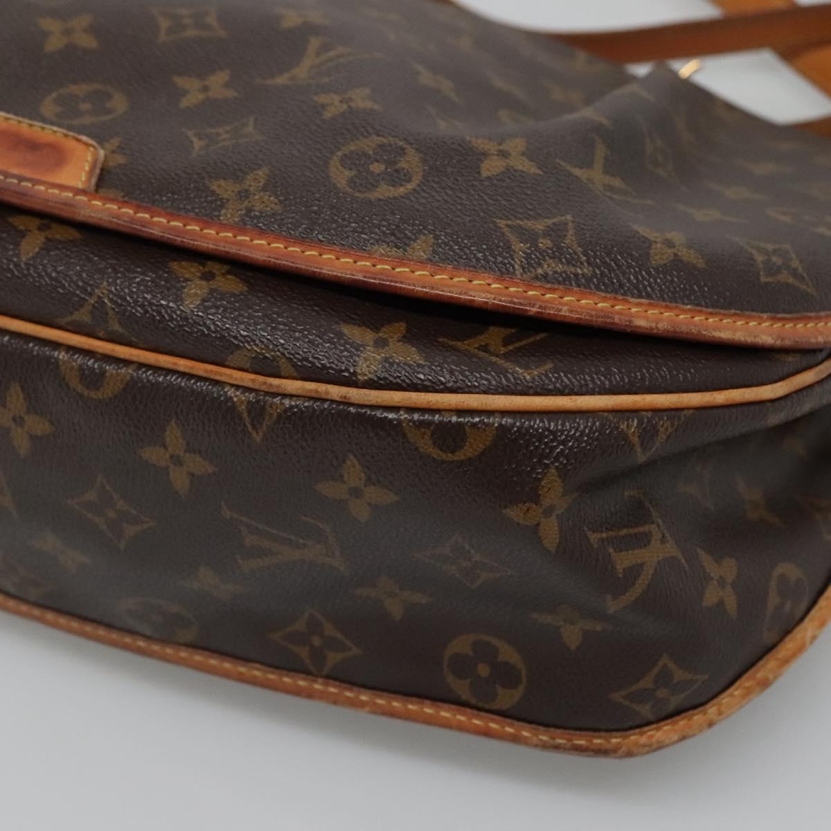 LOUIS VUITTON Monogram Menilmontant MM Shoulder Bag M40473 LV Auth EC451