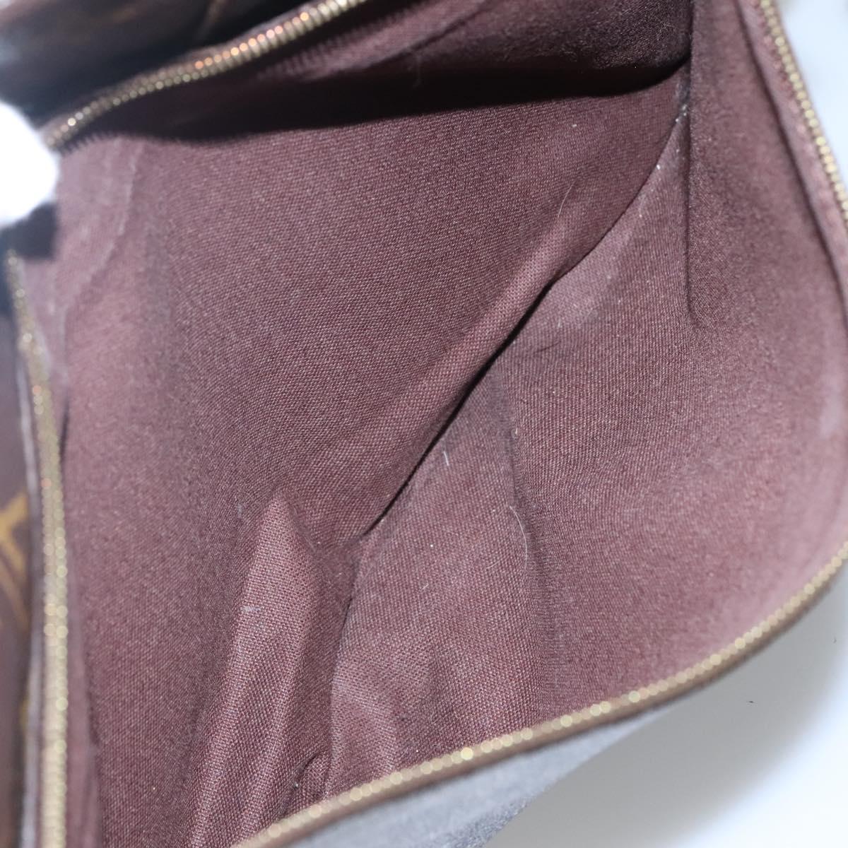 LOUIS VUITTON Monogram Menilmontant MM Shoulder Bag M40473 LV Auth EC451