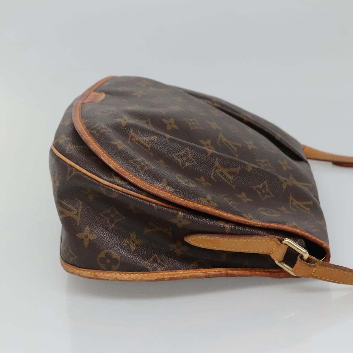 LOUIS VUITTON Monogram Menilmontant MM Shoulder Bag M40473 LV Auth EC451