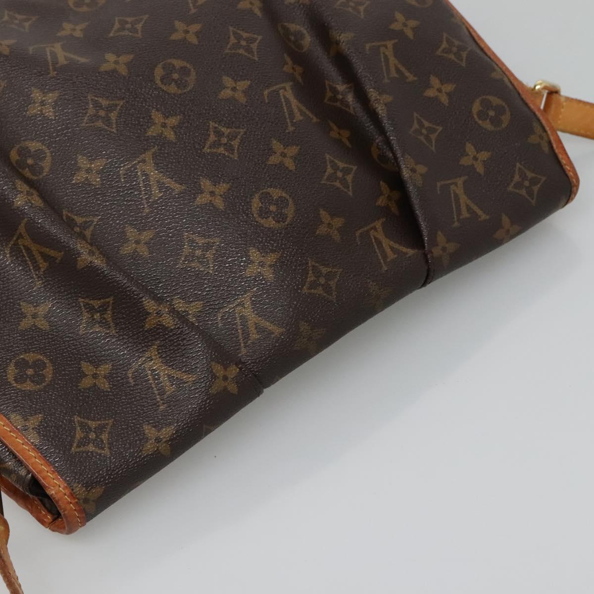 LOUIS VUITTON Monogram Menilmontant MM Shoulder Bag M40473 LV Auth EC451
