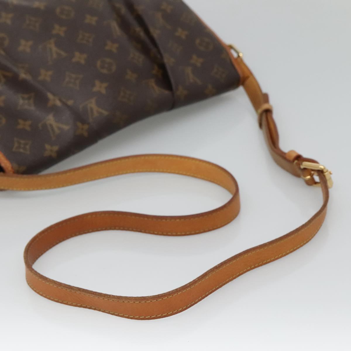 LOUIS VUITTON Monogram Menilmontant MM Shoulder Bag M40473 LV Auth EC451