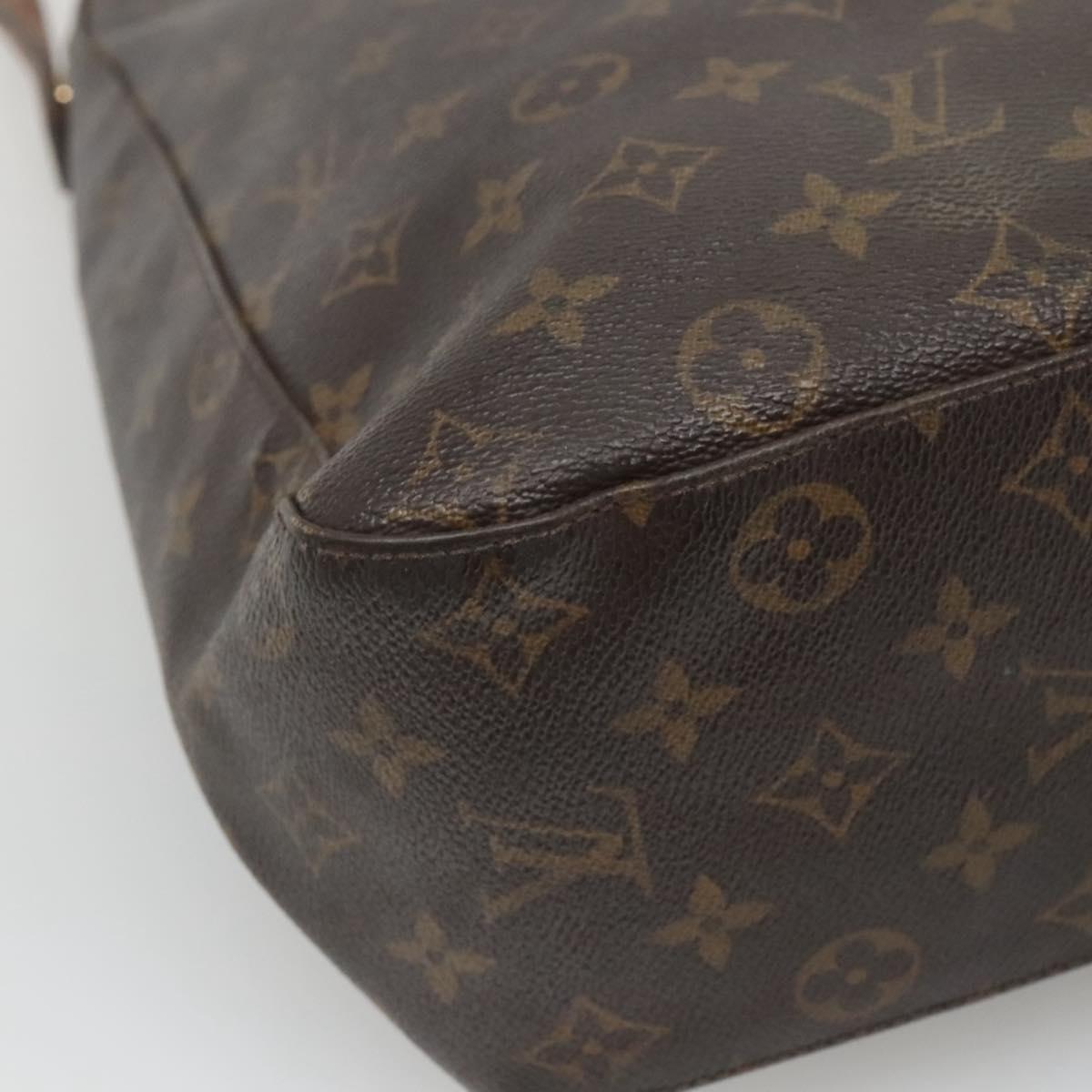 LOUIS VUITTON Monogram Looping GM Shoulder Bag M51145 LV Auth EC458