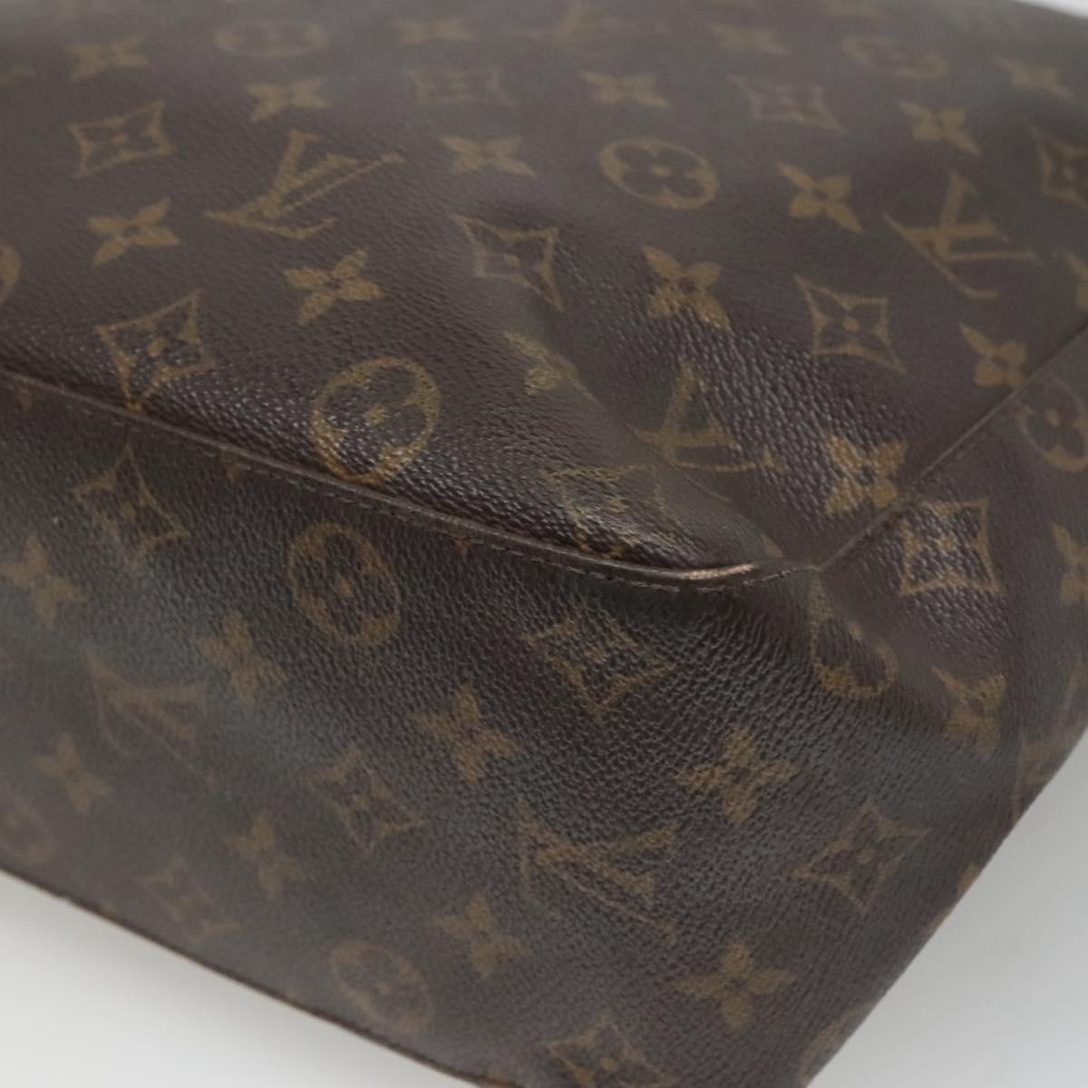 LOUIS VUITTON Monogram Looping GM Shoulder Bag M51145 LV Auth EC458