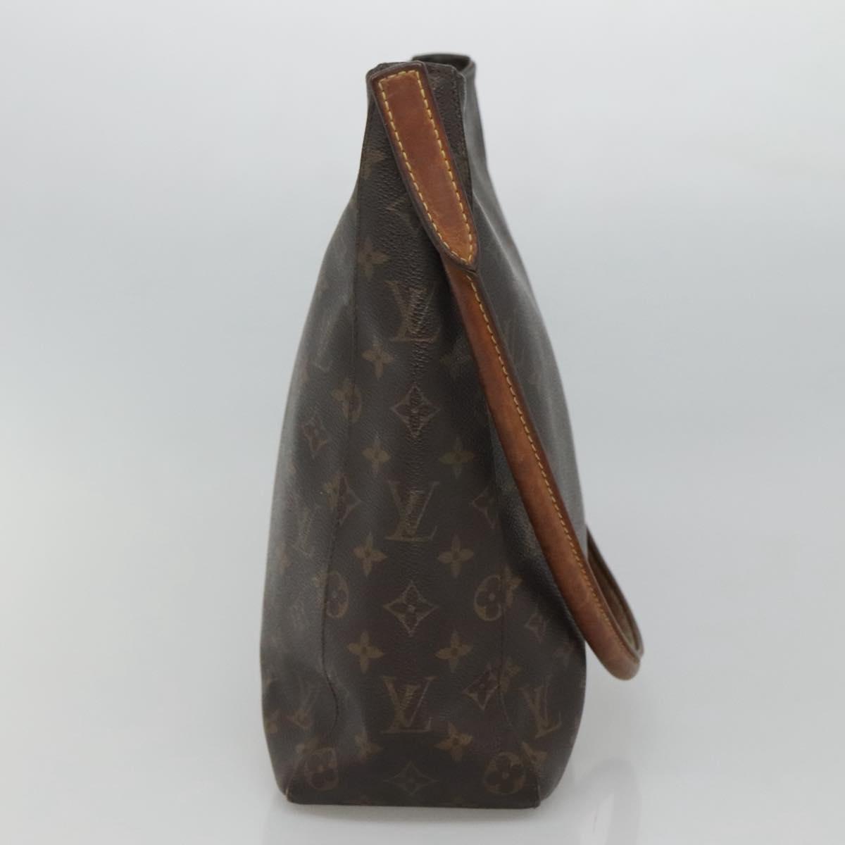 LOUIS VUITTON Monogram Looping GM Shoulder Bag M51145 LV Auth EC458