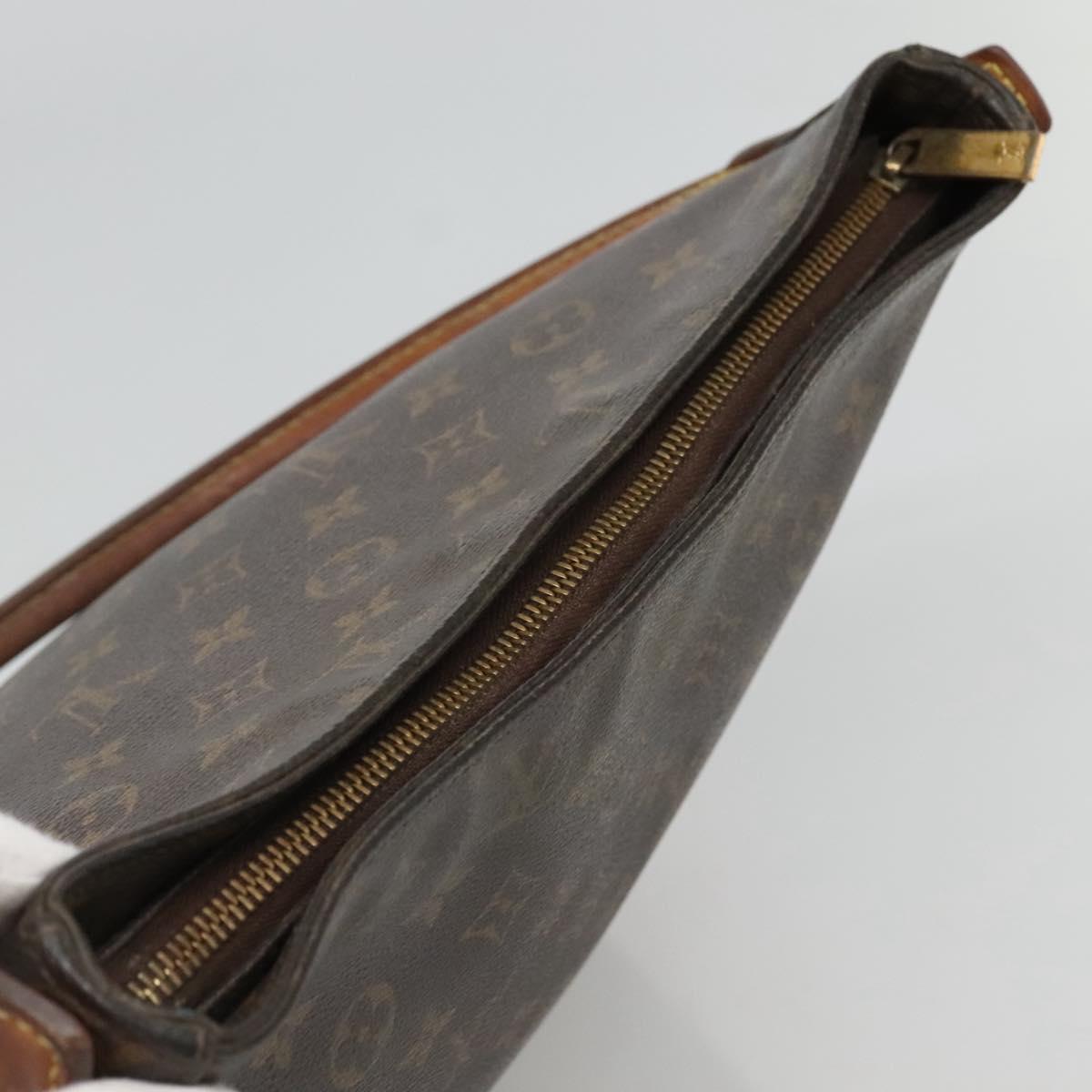 LOUIS VUITTON Monogram Looping GM Shoulder Bag M51145 LV Auth EC458