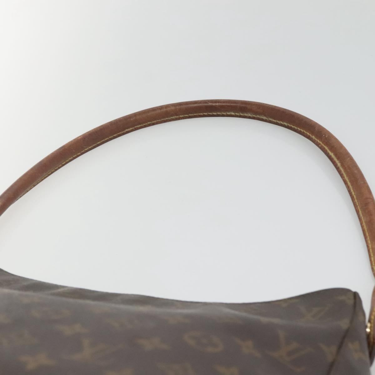 LOUIS VUITTON Monogram Looping GM Shoulder Bag M51145 LV Auth EC458