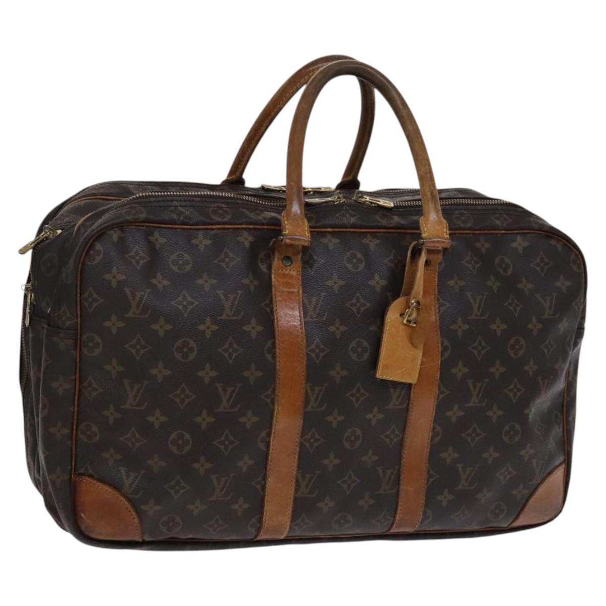 LOUIS VUITTON Monogram Sirius 50 Boston Bag M41406 LV Auth EC478
