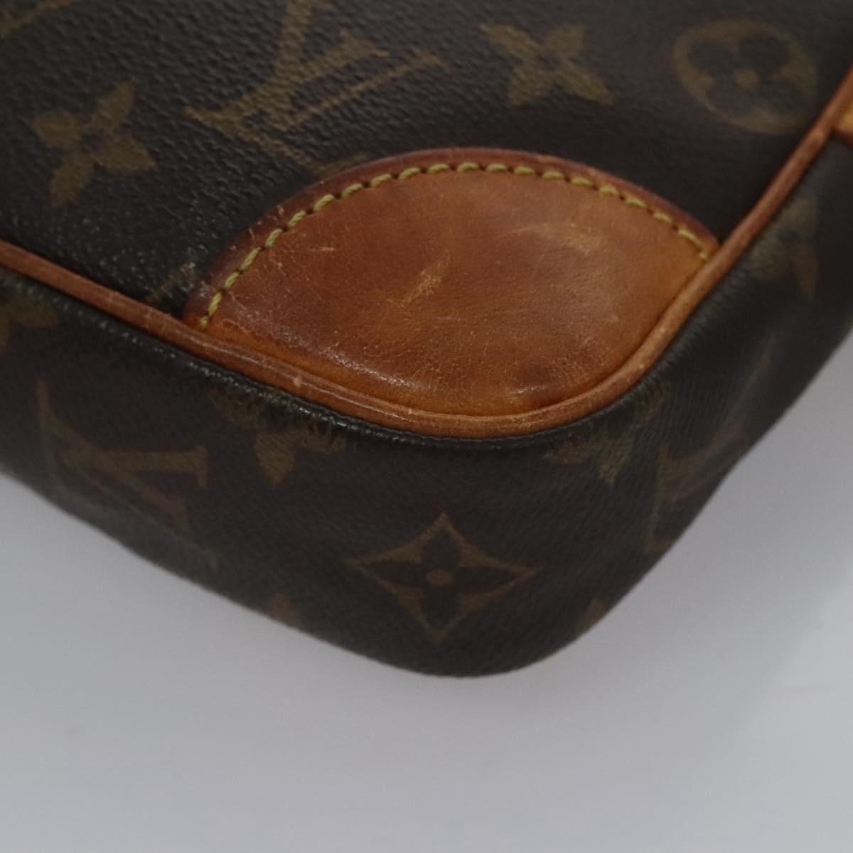 LOUIS VUITTON Monogram Marly Dragonne GM Clutch Bag M51825 LV Auth EC502