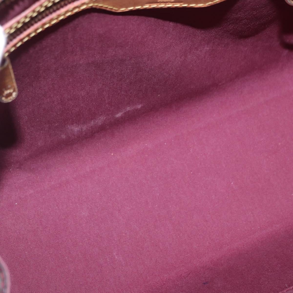 LOUIS VUITTON Vernis Blair MM Hand Bag 2way Rouge Favist M91690 LV Auth EC506