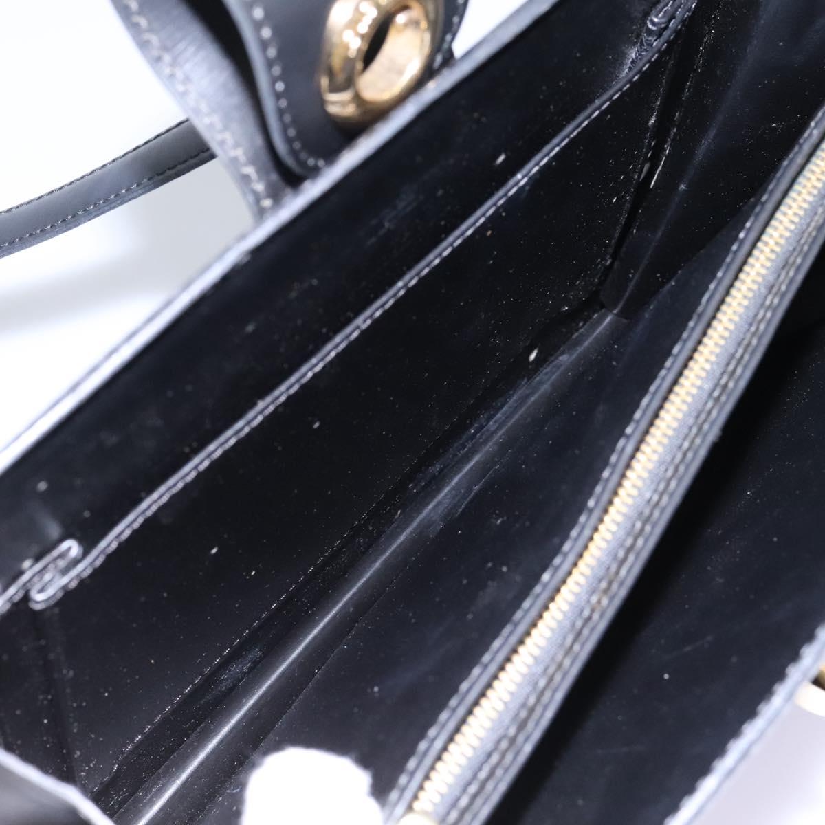 LOUIS VUITTON Epi Capuchin Shoulder Bag Black M52342 LV Auth EC524