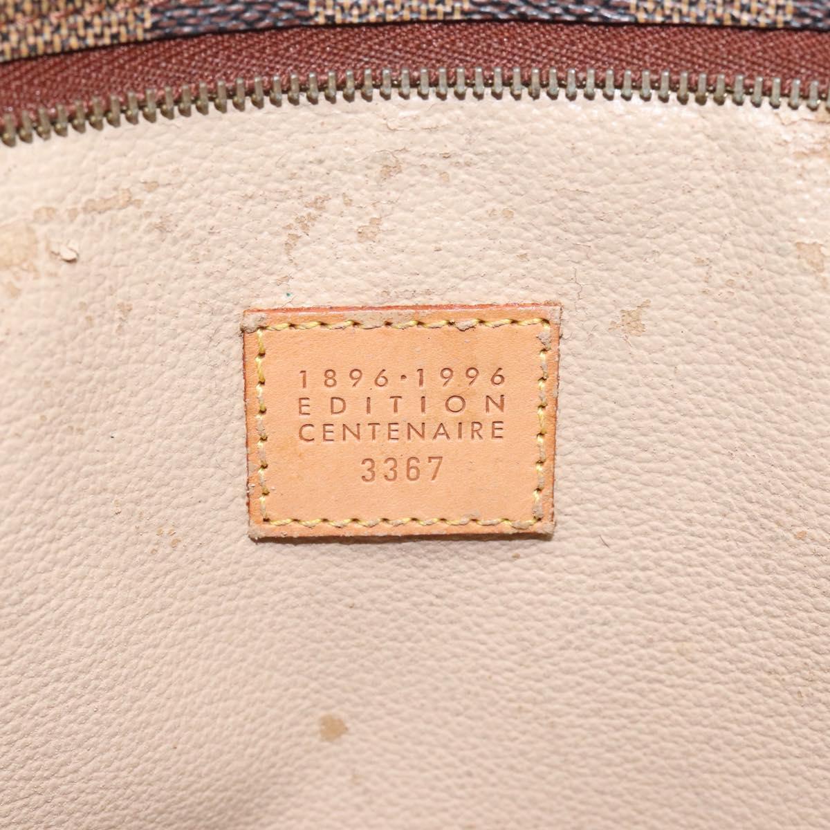 LOUIS VUITTON Damier Ebene Poche Toilette 26 Pouch N47543 LV Auth EC531