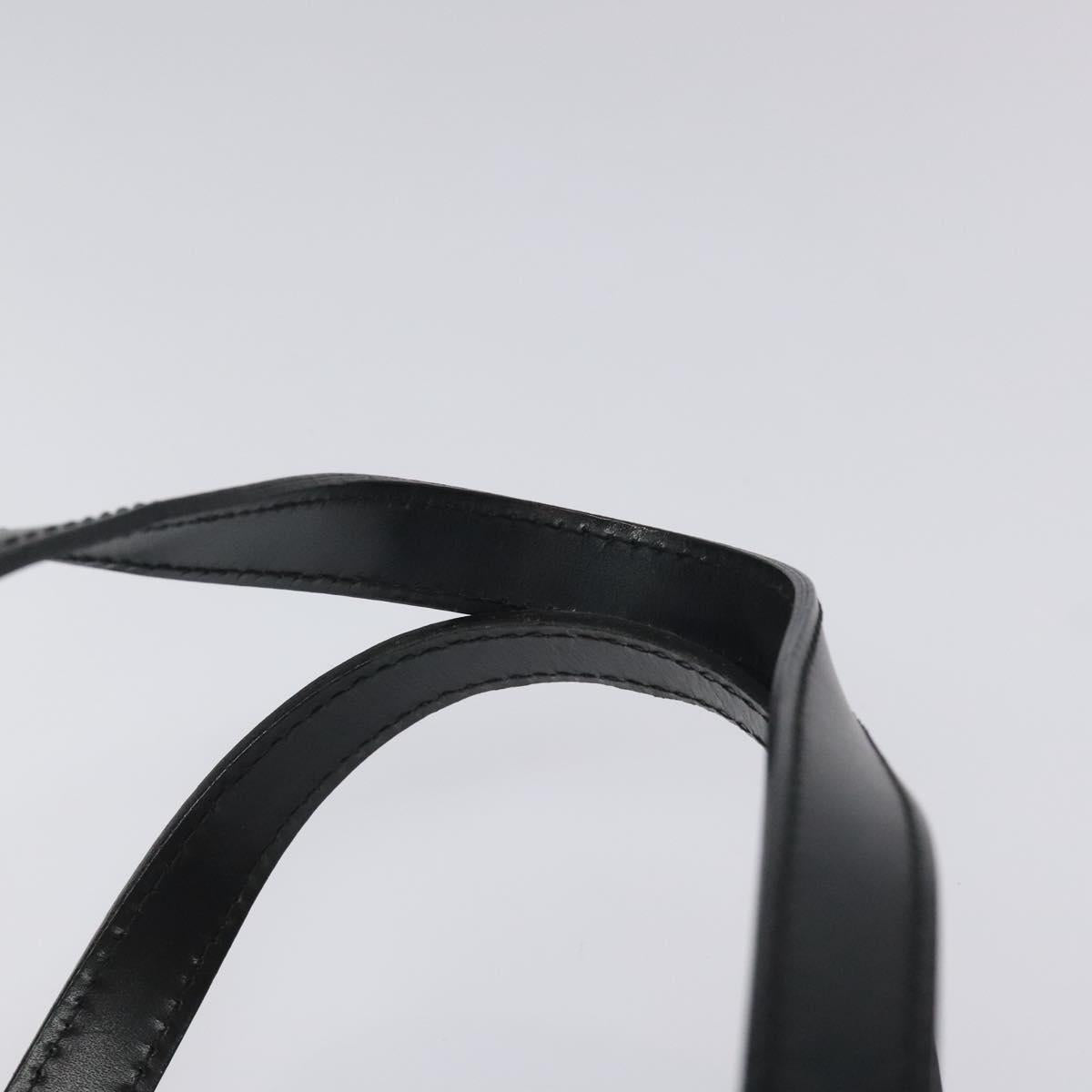 BURBERRY Nova Check Hand Bag PVC Beige Auth EC577