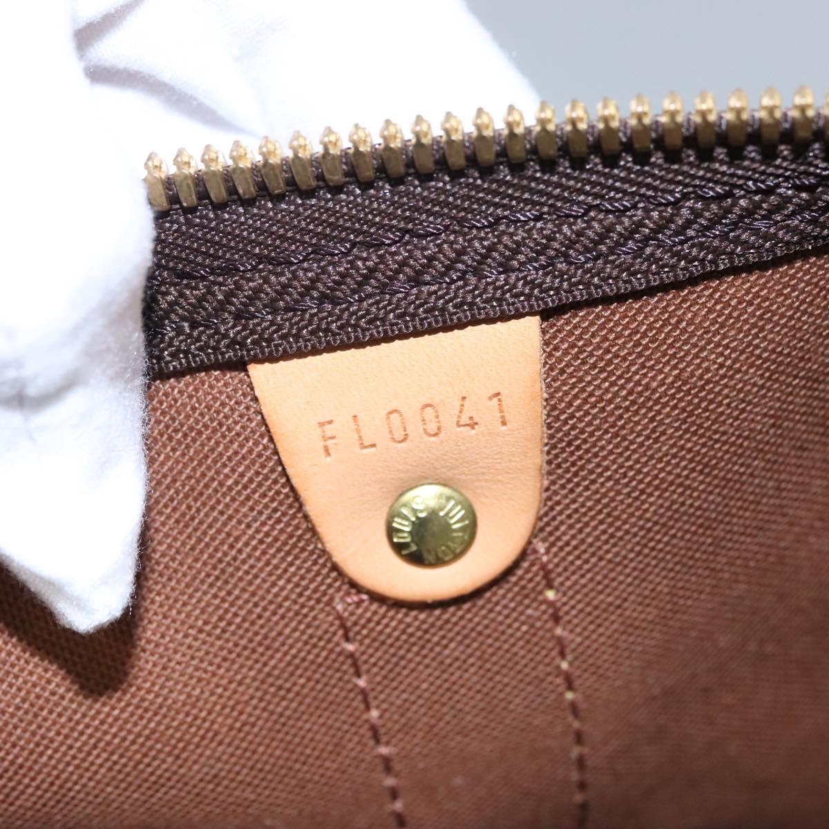 LOUIS VUITTON Monogram graffiti Keepall 50 Boston Bag Khaki M92196 Auth EC602AV