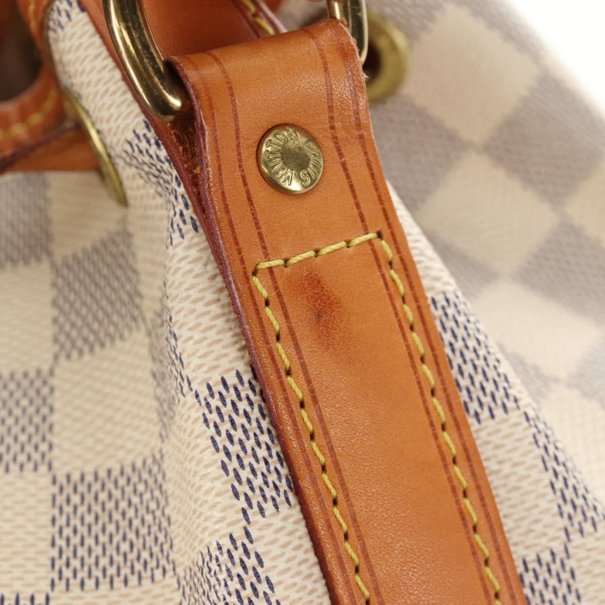 LOUIS VUITTON Damier Azur Noe BB Shoulder Bag N41220 LV Auth EC604