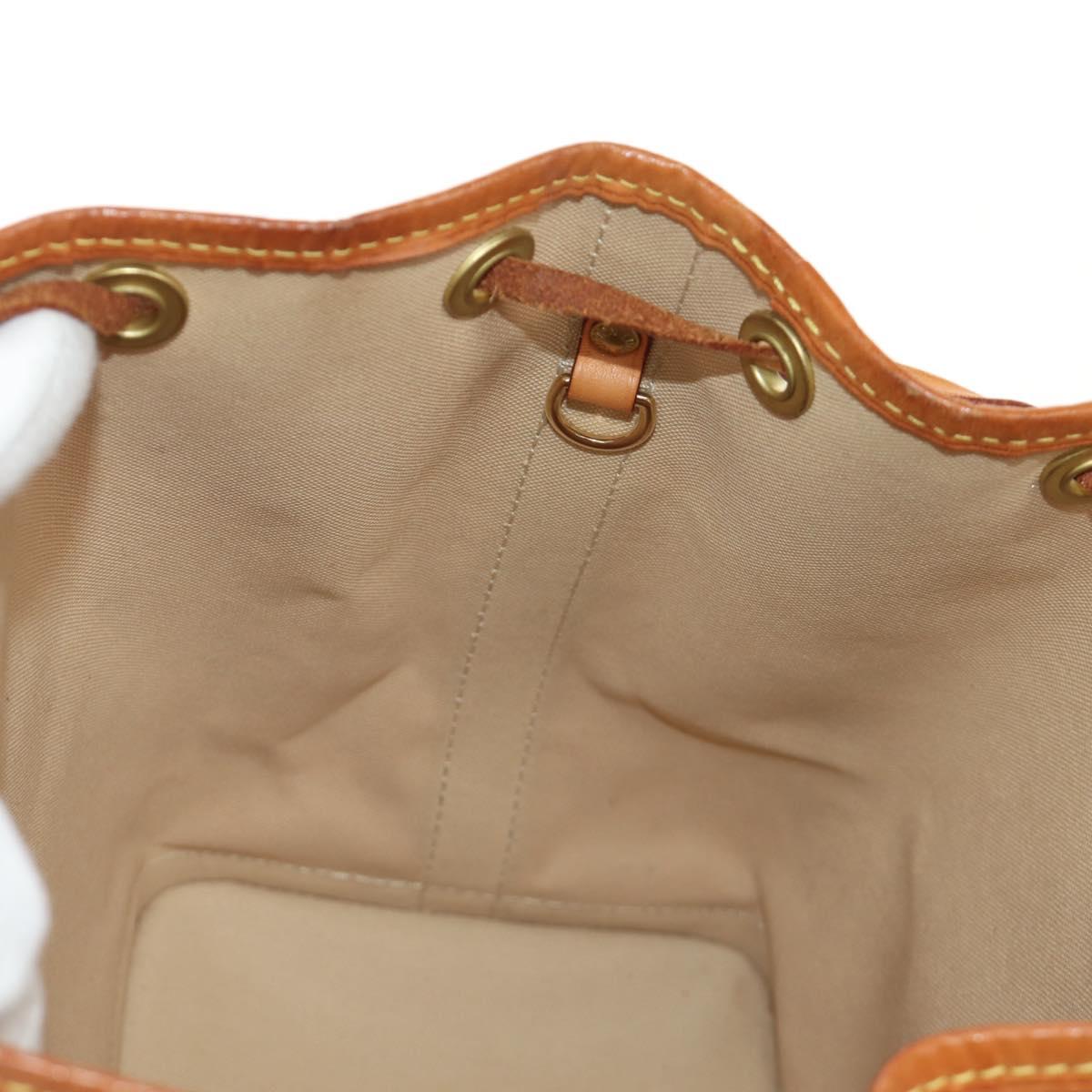 LOUIS VUITTON Damier Azur Noe BB Shoulder Bag N41220 LV Auth EC604