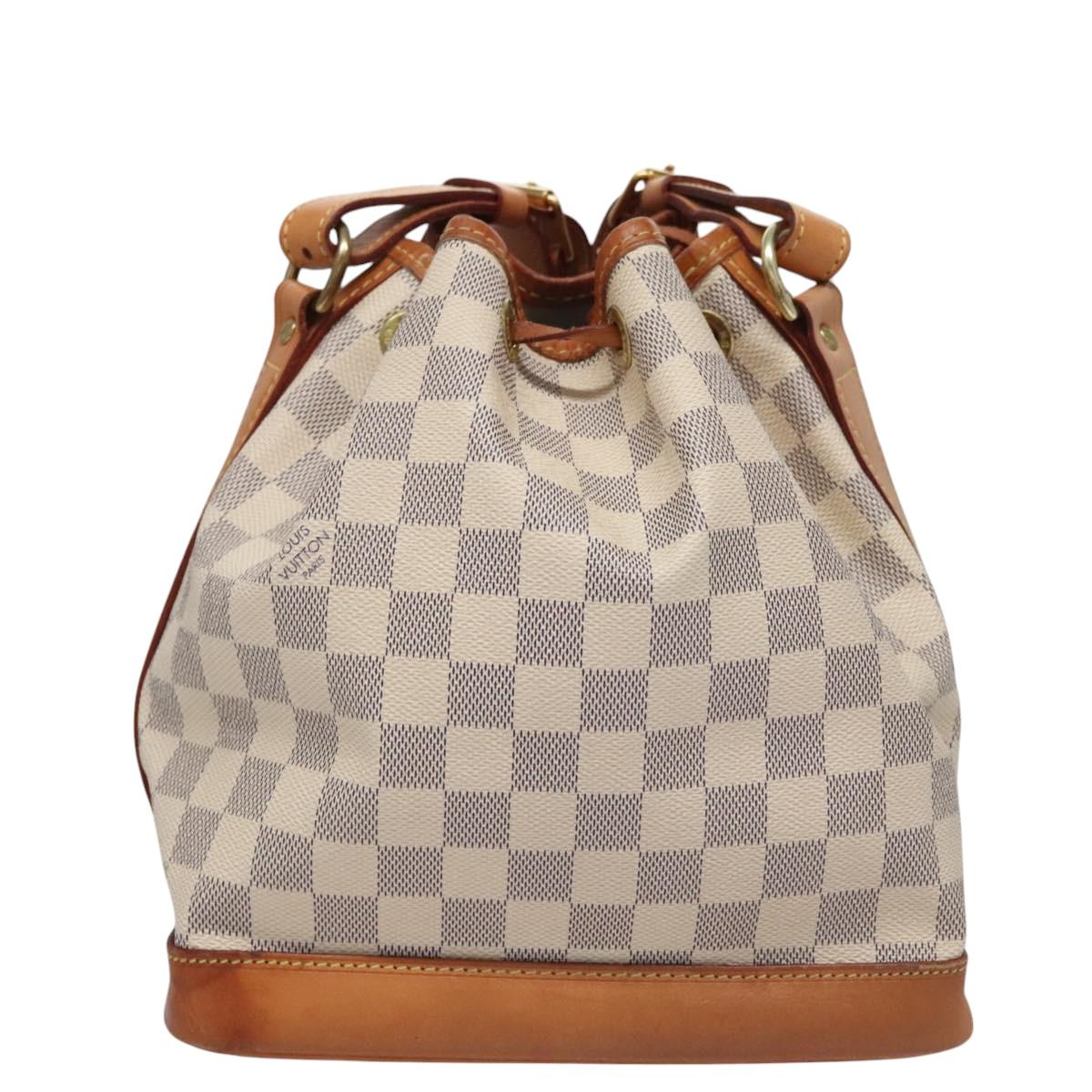 LOUIS VUITTON Damier Azur Noe BB Shoulder Bag N41220 LV Auth EC604