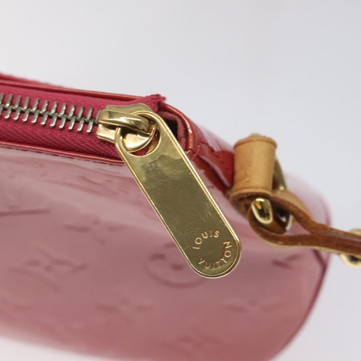 LOUIS VUITTON Monogram Vernis Minna Street Bag Fran Boise M9146F LV Auth EC606V