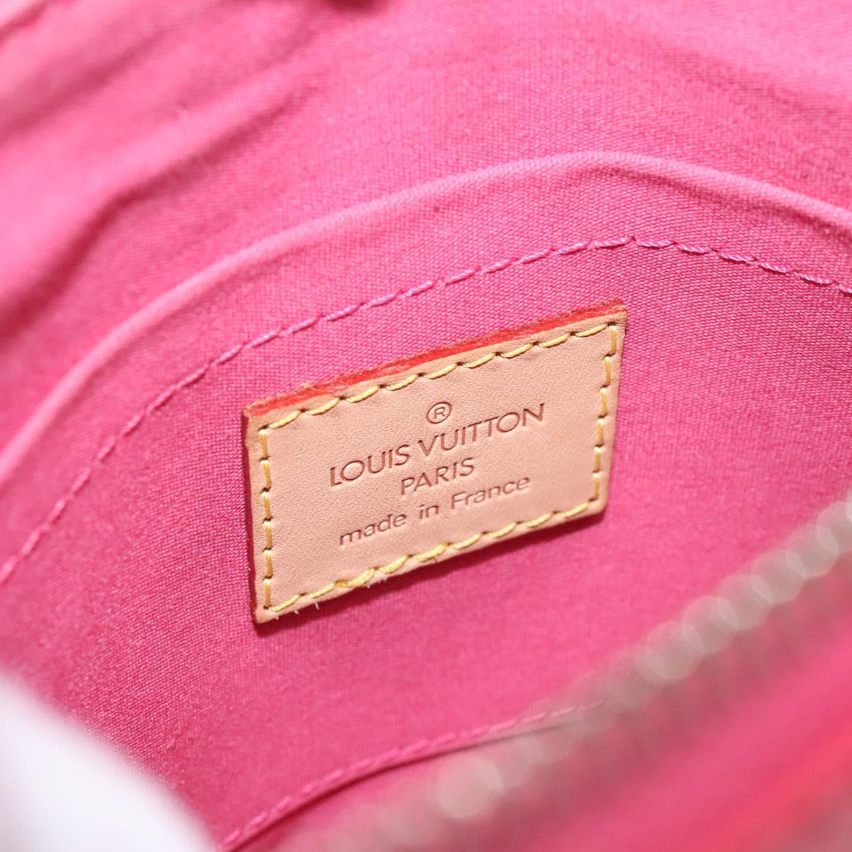 LOUIS VUITTON Monogram Vernis Minna Street Bag Fran Boise M9146F LV Auth EC606V