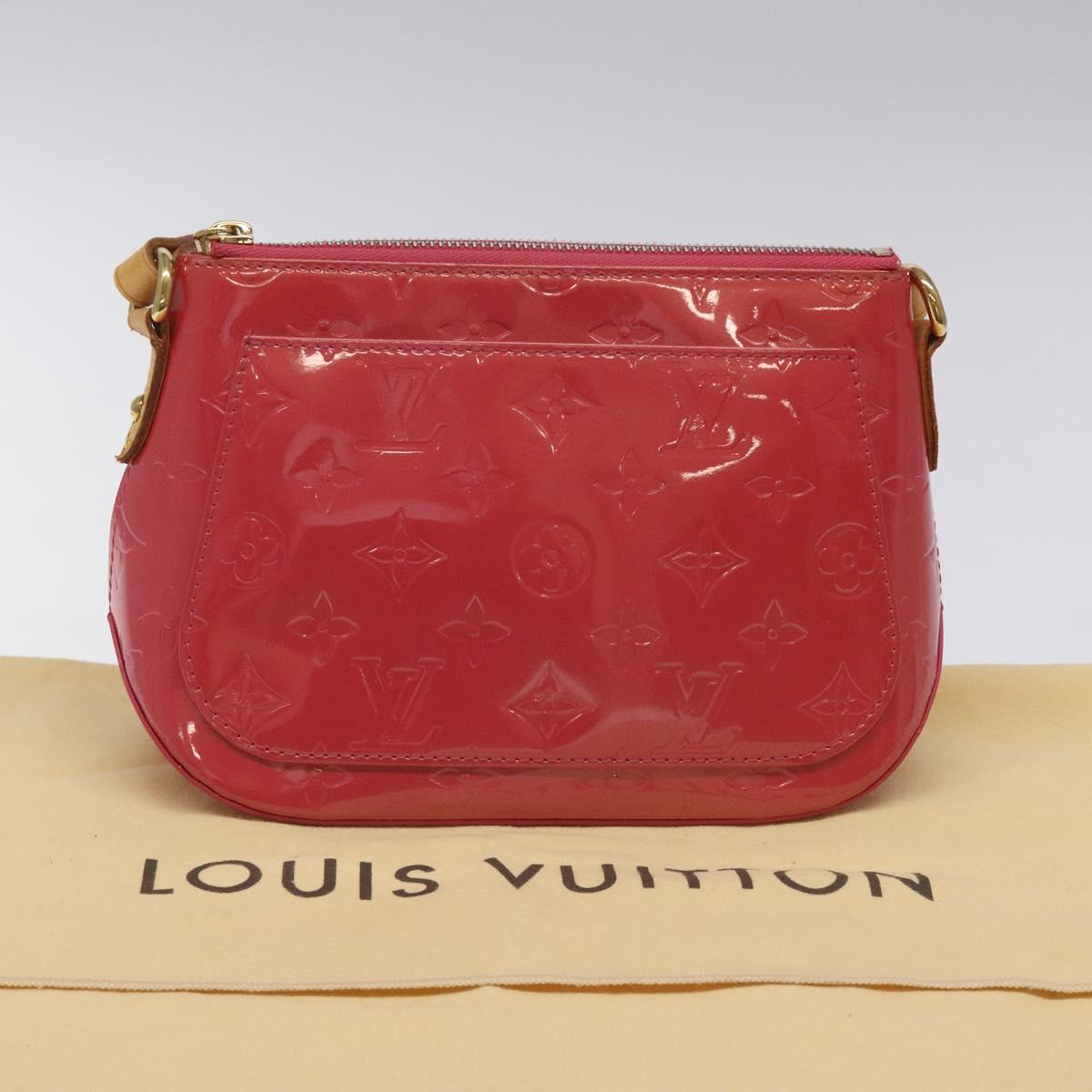 LOUIS VUITTON Monogram Vernis Minna Street Bag Fran Boise M9146F LV Auth EC606V