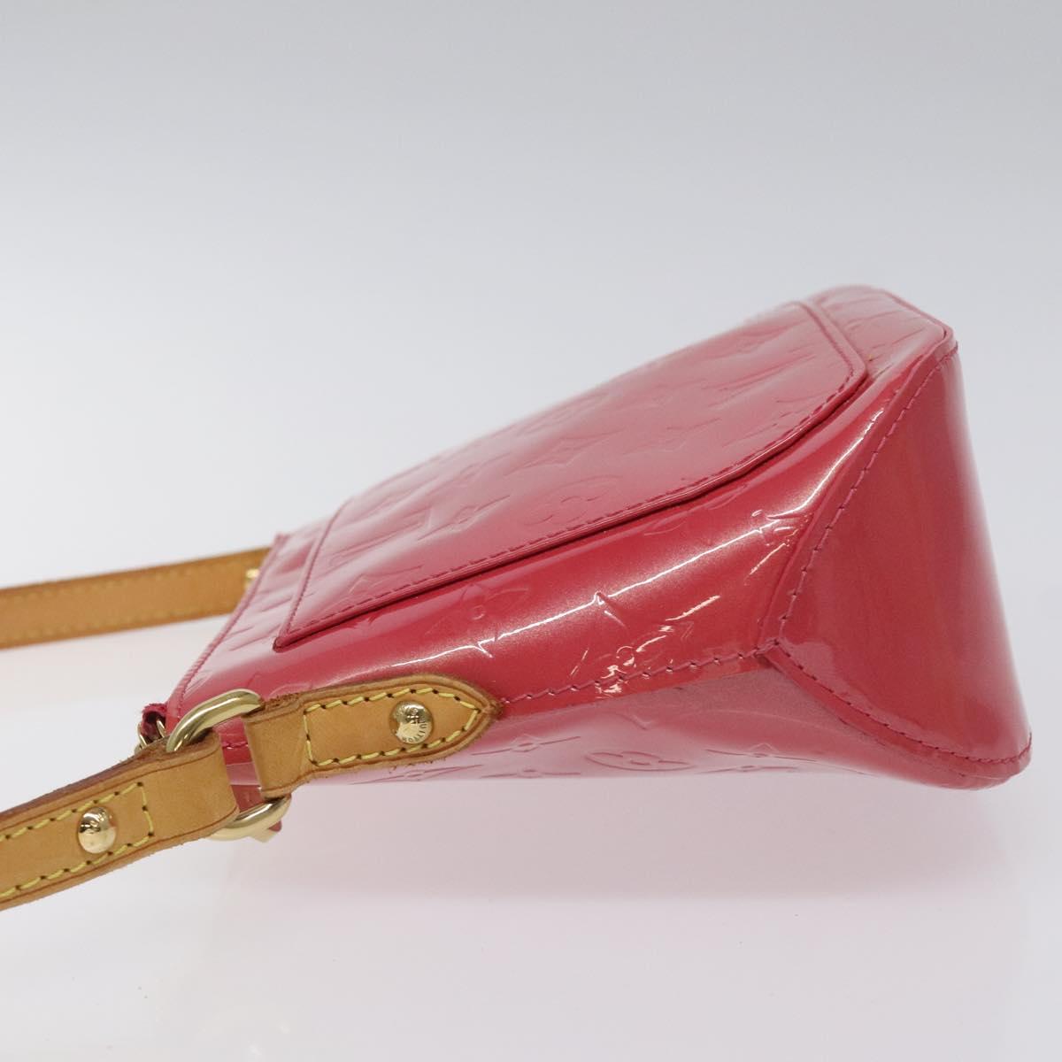 LOUIS VUITTON Monogram Vernis Minna Street Bag Fran Boise M9146F LV Auth EC606V