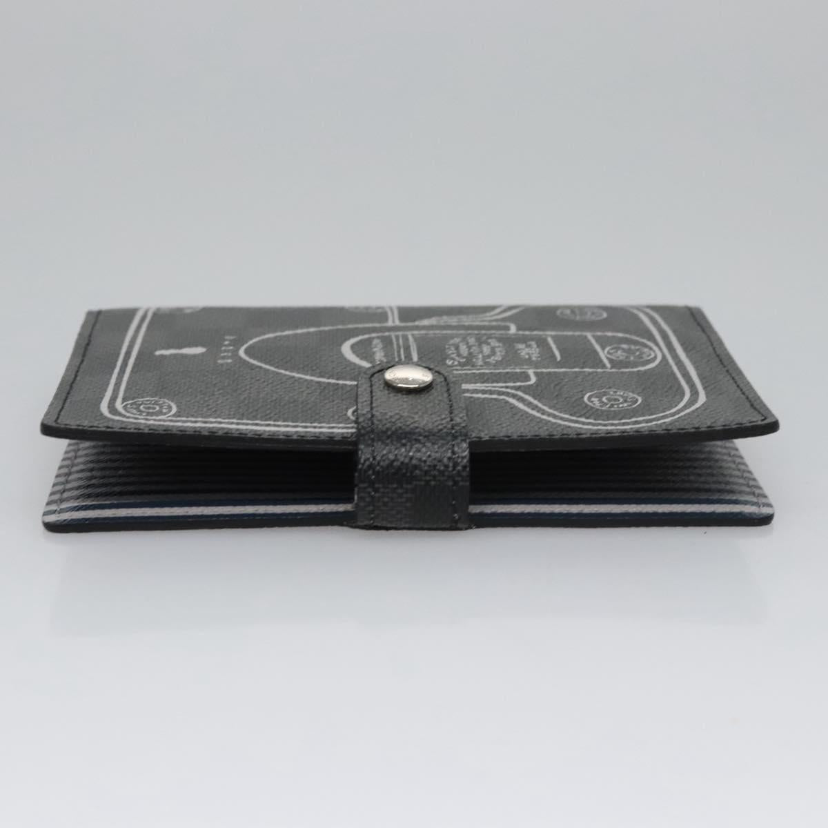 LOUIS VUITTON Damier Graphite Agenda PM Day Planner Cover R20030 LV Auth EC610