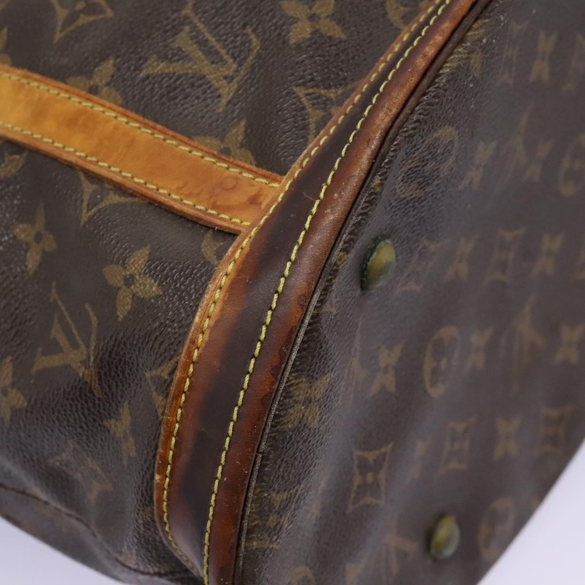 LOUIS VUITTON Monogram Bucket GM Shoulder Bag M42236 LV Auth EC617